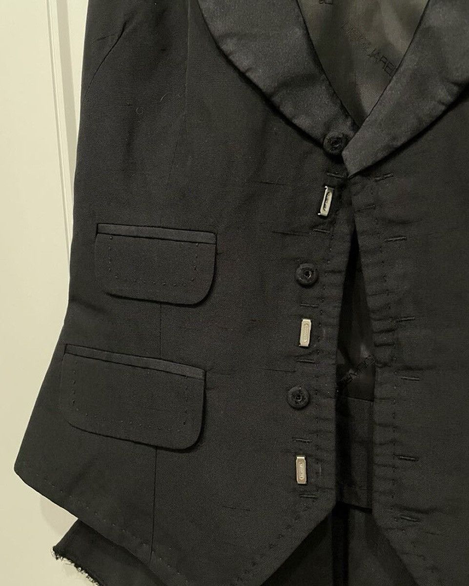 Band Tees × Dsquared2 dsquared2 black vest Size S / US 4 / IT 40 - 4 Thumbnail