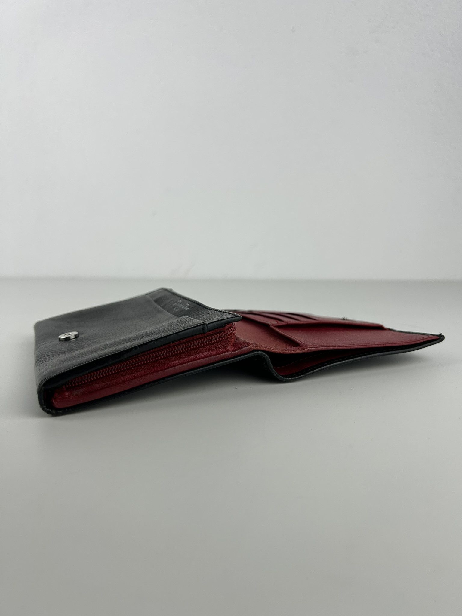 Dior Vintage 90s Dior leather bifold wallet Size ONE SIZE - 9 Thumbnail