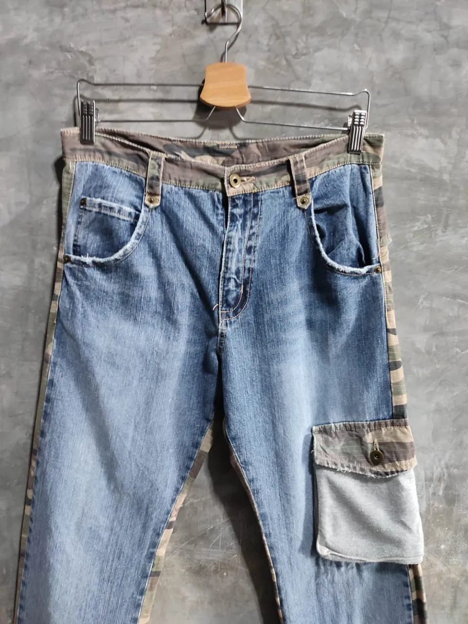 Japanese Brand Unknown Japanese Hybrid Cargo Pants Size US 30 / EU 46 - 2 Thumbnail