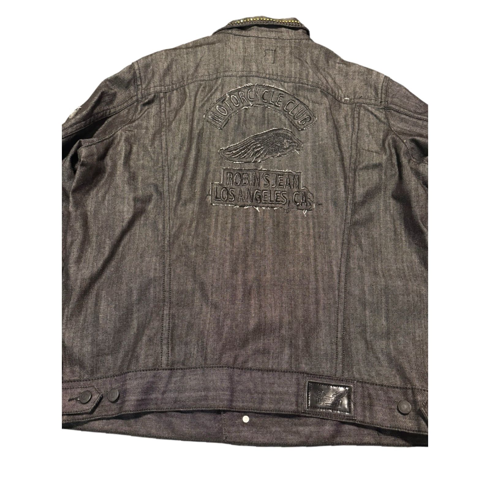 Vintage VINTAGE MEN Robin Jeans And Jacket Denim Set 2XL/ Size 36x27 Gray Made In USA Size US 39 - 6 Thumbnail