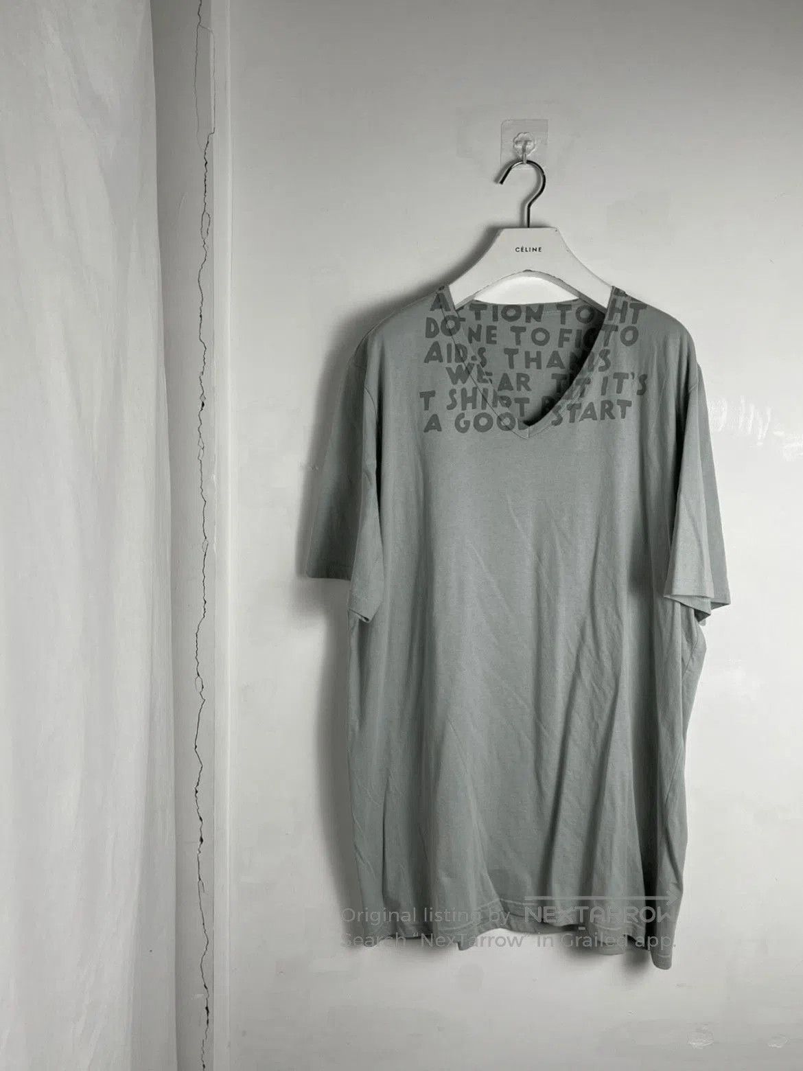 Maison Margiela Maison Margiela 11SS AIDScare Tee. Size US XL / EU 56 / 4 - 1 Thumbnail