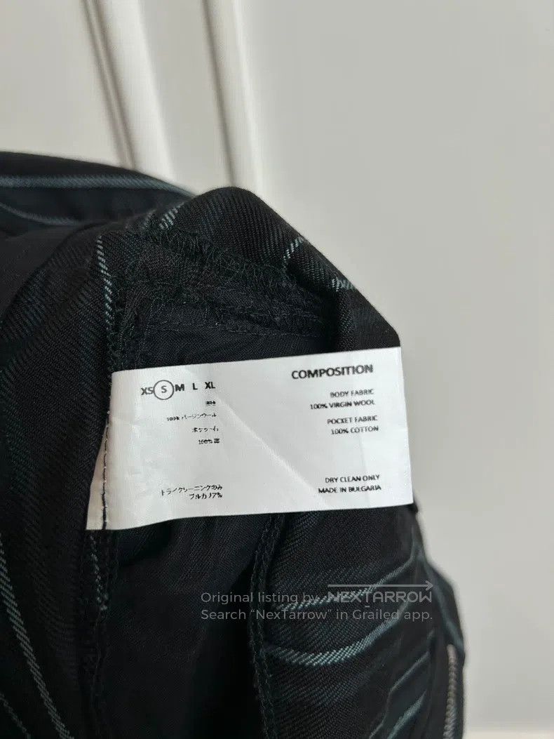 Kiko Kostadinov Kiko Kostadinov size S Irene wool striped zipper pants Size US 27 - 7 Thumbnail