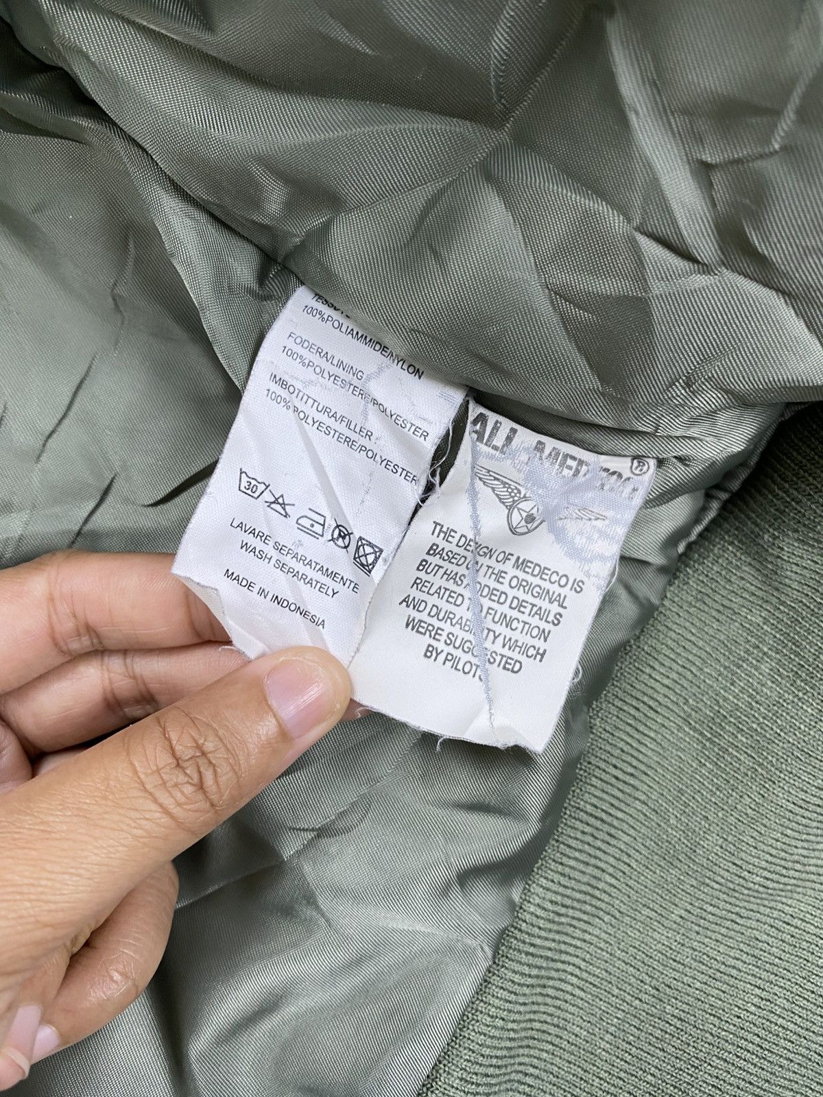 Japanese Brand Vintage Medico Pennsylvania Multi Patches Bomber Jacket Size US XL / EU 56 / 4 - 11 Thumbnail