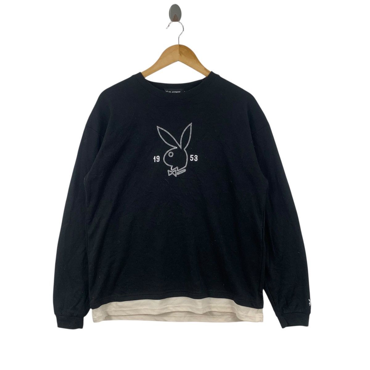 Playboy PLAYBOY MAGAZINE COVER Playmate Bunny Sweatshirt Sweater Size L / US 10 / IT 46 - 5 Thumbnail
