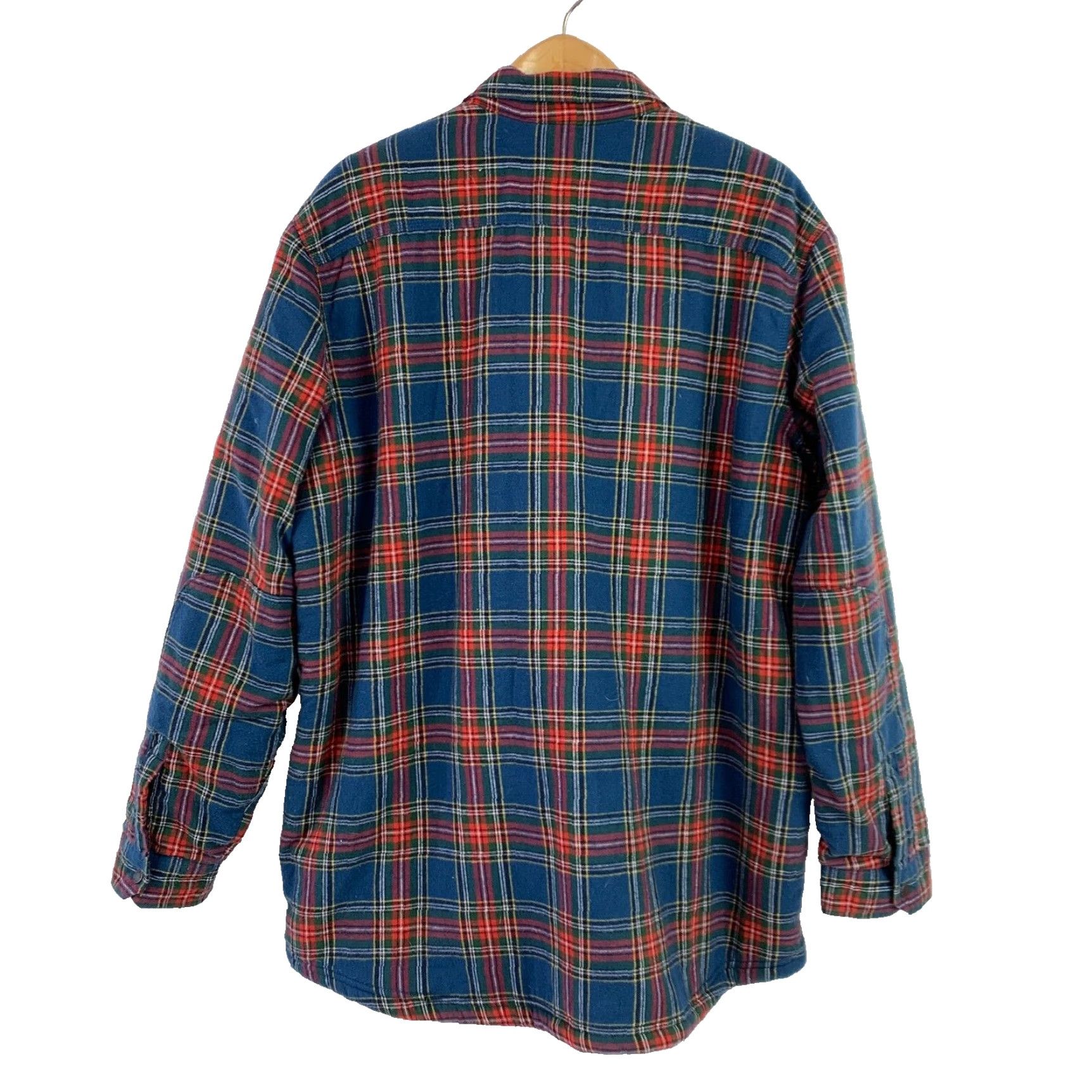 Vintage VINTAGE LL Bean Scotch Plaid Sherpa Lined Shirt Shacket XXLT 2XT NWT Size US XXL / EU 58 / 5 - 5 Thumbnail