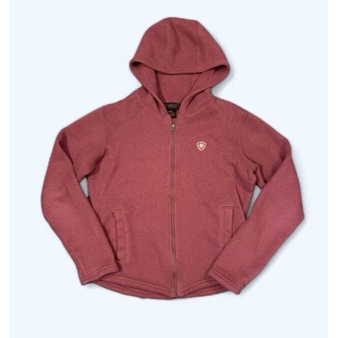 Ariat ARIAT Hoodie Full Zip womens Medium PINK Long Sleeve Size M / US 6-8 / IT 42-44 - 1 Thumbnail