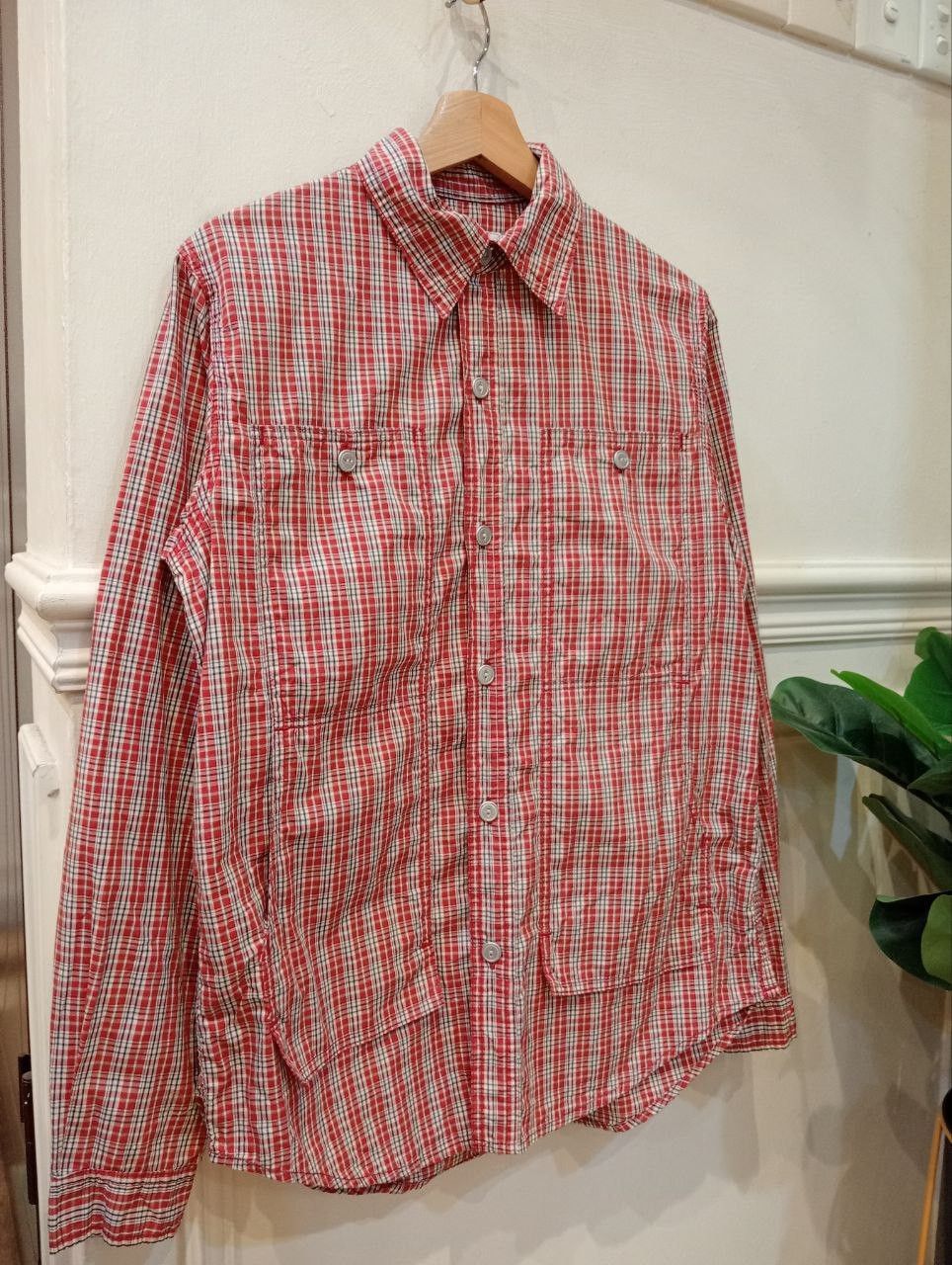 Sassafras SASSAFRAS JAPAN CHECKERED SHIRT Size US S / EU 44-46 / 1 - 1 Thumbnail