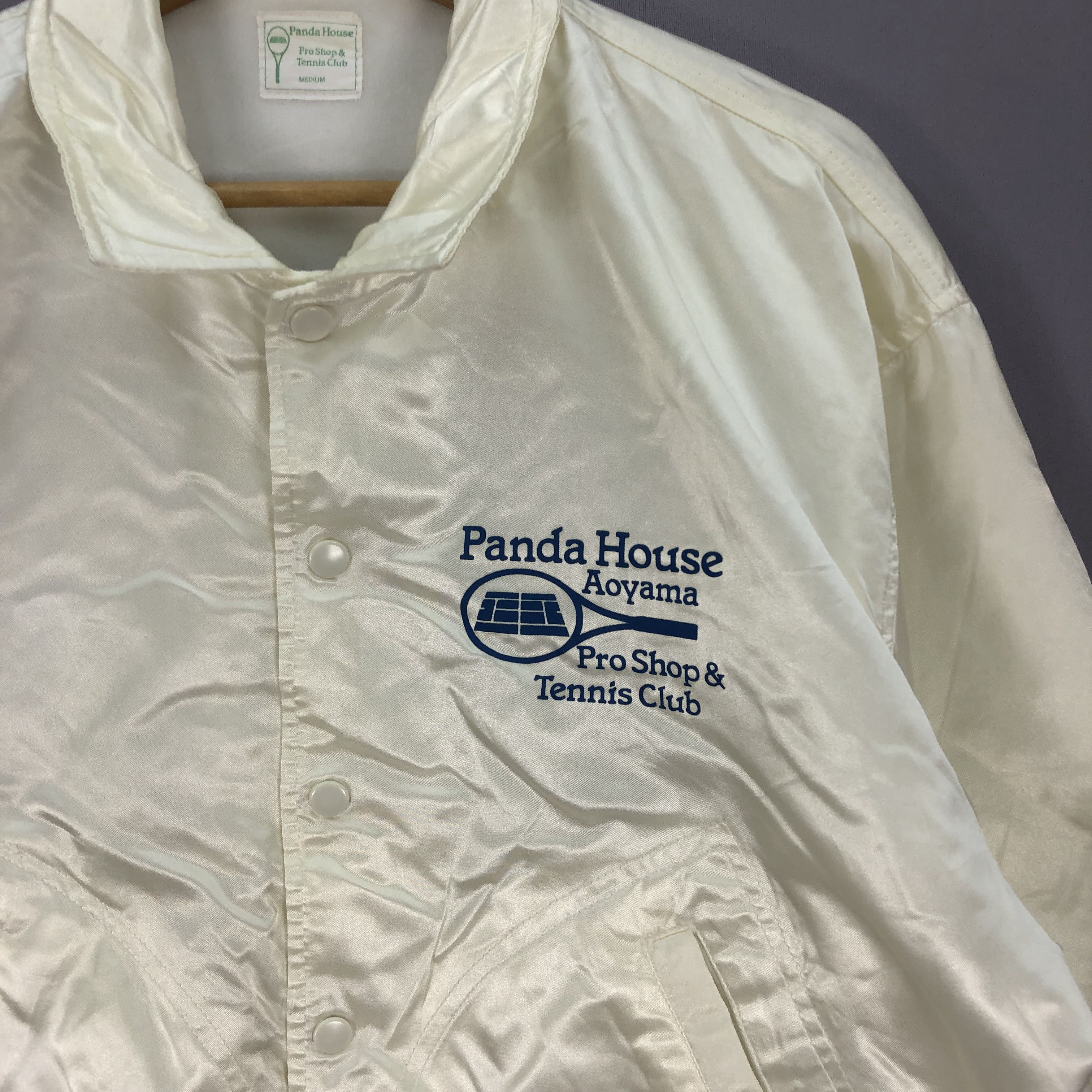 Japanese Brand Vintage Panda House Aoyama Tennis Club Windbreaker Jacket Size US M / EU 48-50 / 2 - 5 Thumbnail