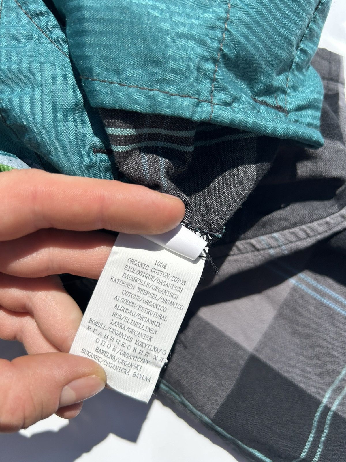 Volcom Volcom Stone Organic Cotton V Co Logical Series Checkered Size US 32 / EU 48 - 12 Thumbnail