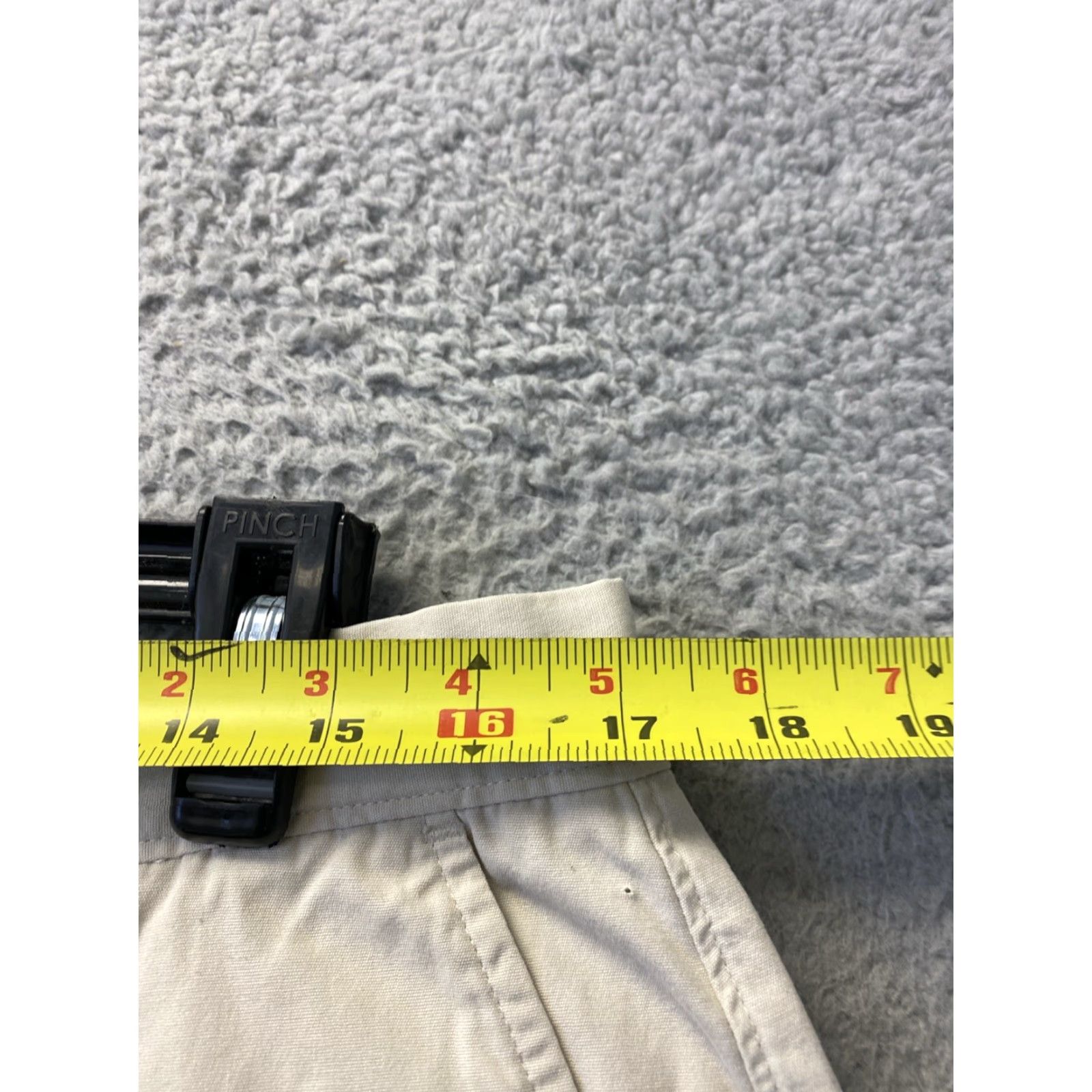 J.Crew VINTAGE J.CREW Chino Shorts Mens Size 34 Tan Casual Summer Unisex Adults Size 24" / US 00 / IT 34 - 3 Thumbnail