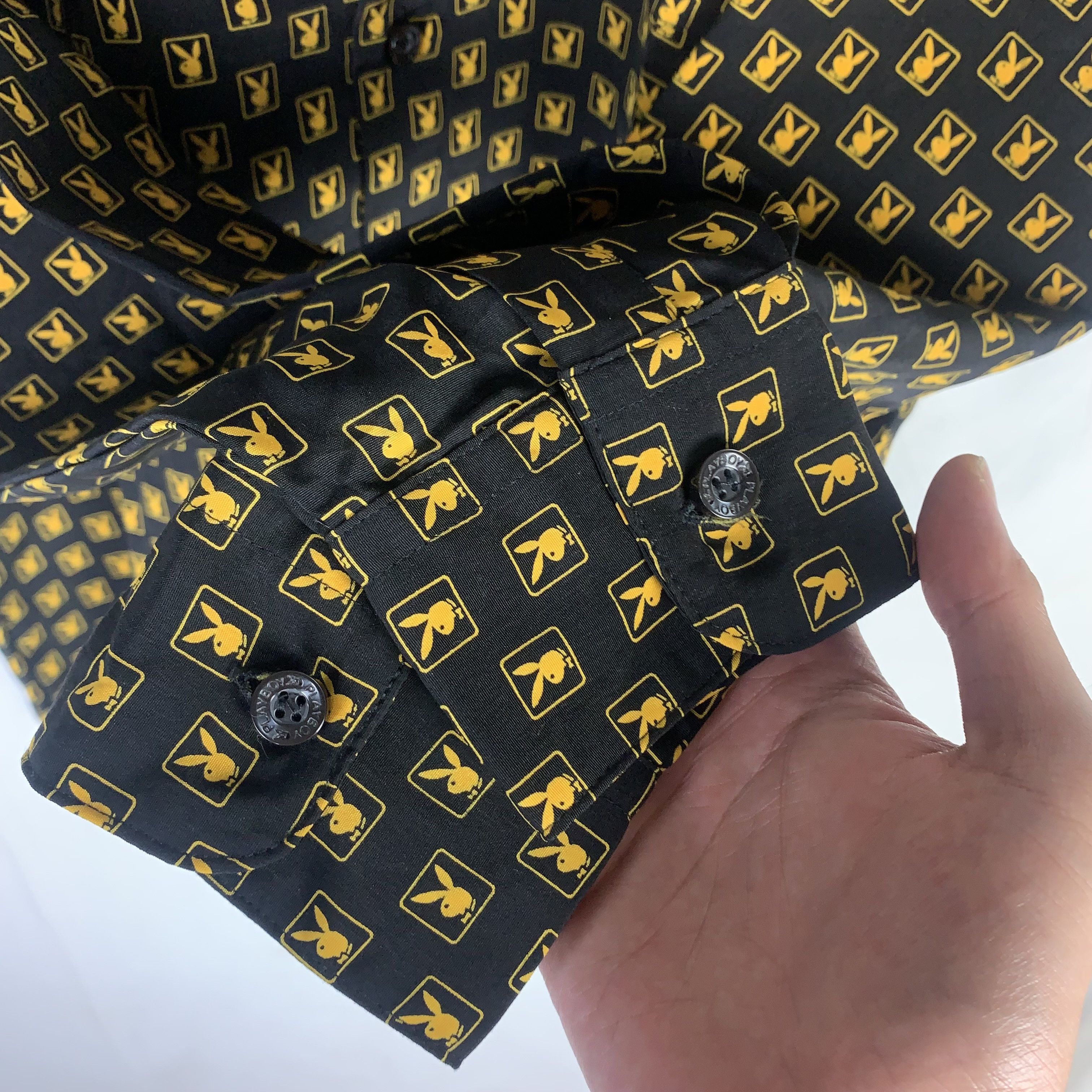 Playboy Vintage Playboy Monogram Button Up Shirt Size US M / EU 48-50 / 2 - 5 Thumbnail