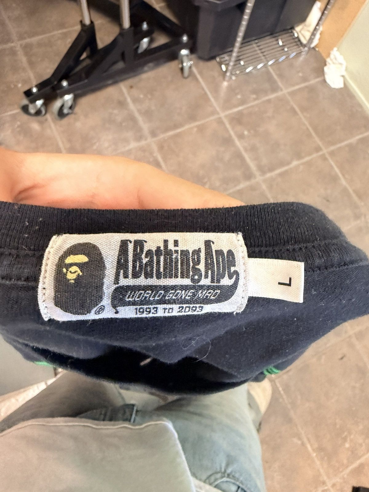 Bape Bape longsleeve t shirt Size US L / EU 52-54 / 3 - 3 Thumbnail