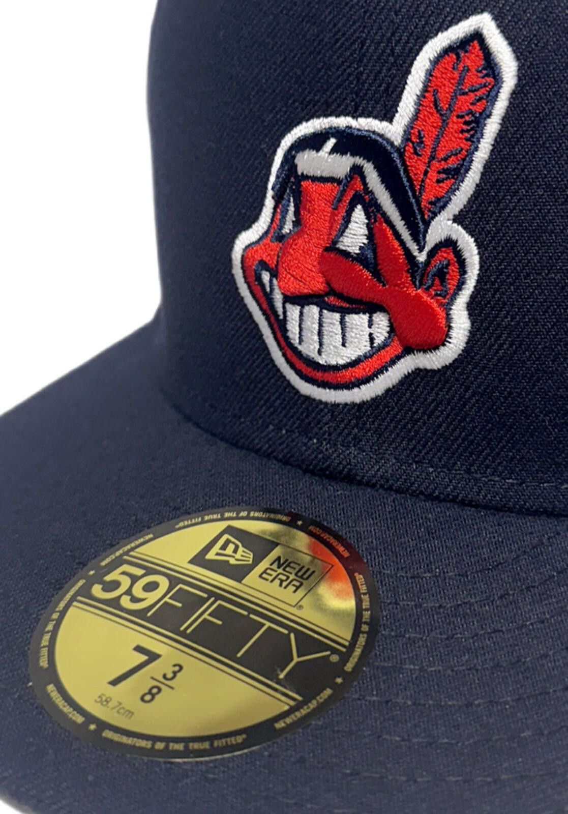 New Era New Era Cleveland Indians Chief Wahoo 59FIFTY 7 3/8 Size ONE SIZE - 1 Thumbnail