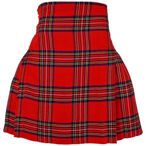 Handmade × Other Tartan Kilt Royal Stewart 8 Yards Size US 34 / EU 50 - 5 Thumbnail