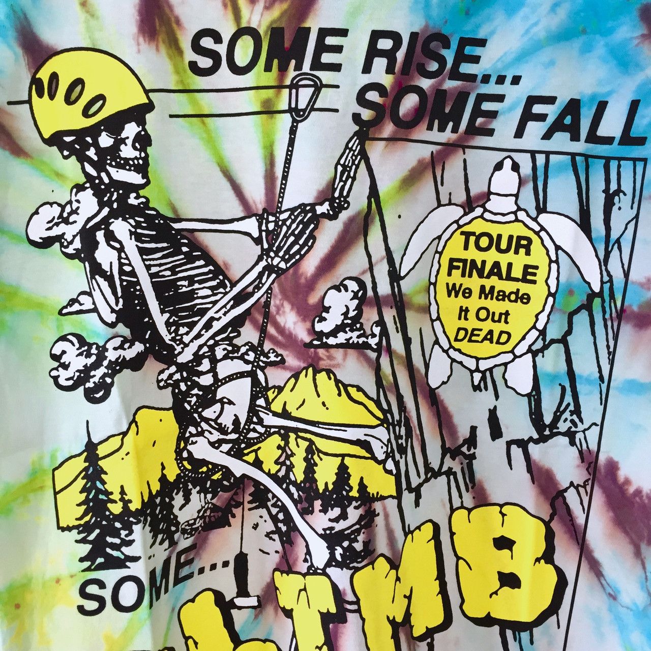 Online Ceramics ONLINE CERAMICS CLIMB TIE-DYE TEE Size US M / EU 48-50 / 2 - 2 Thumbnail