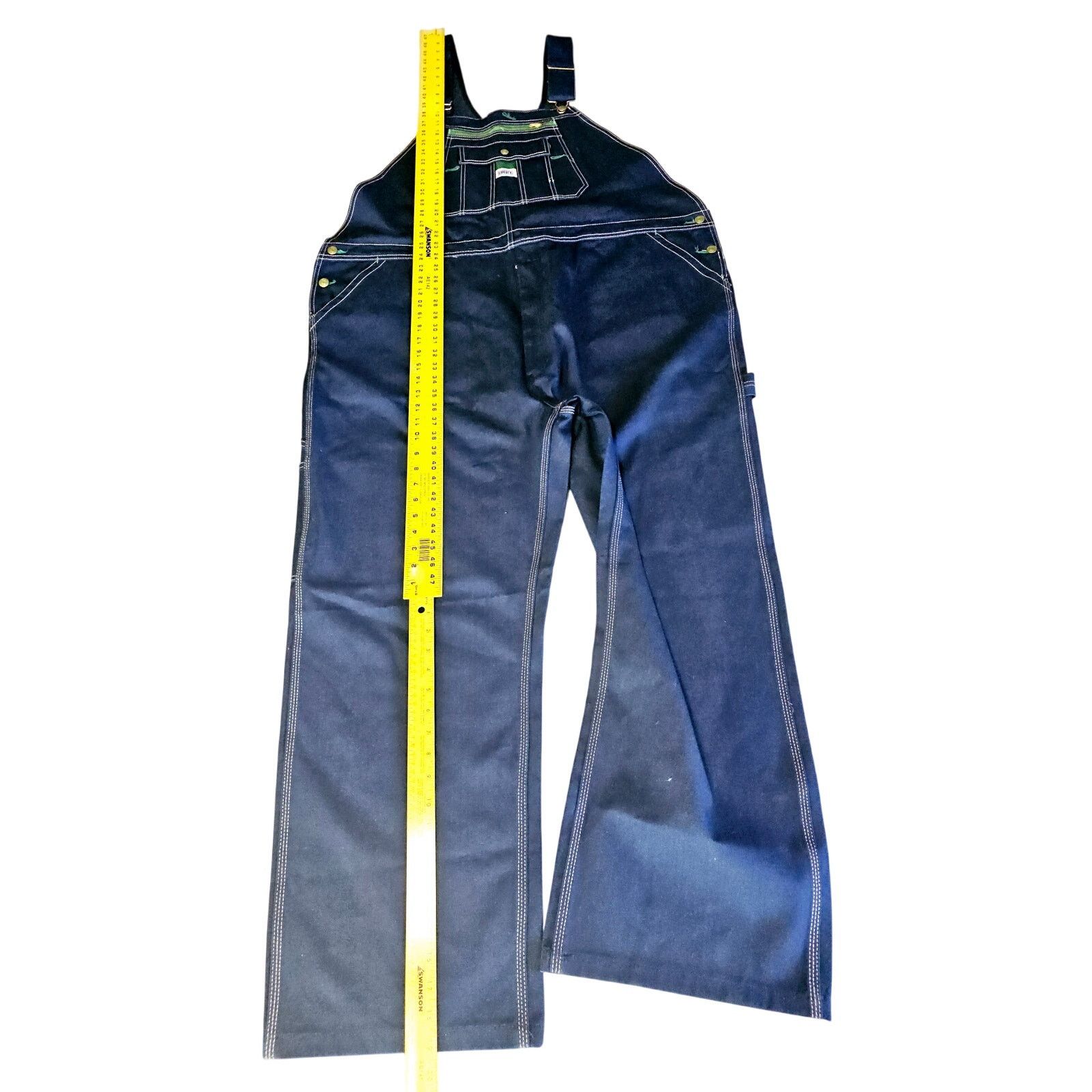 Liberty Liberty Bib Overalls Denim Dark Wash 100% Cotton 48x30 3225 Size US 44 / EU 60 - 8 Thumbnail