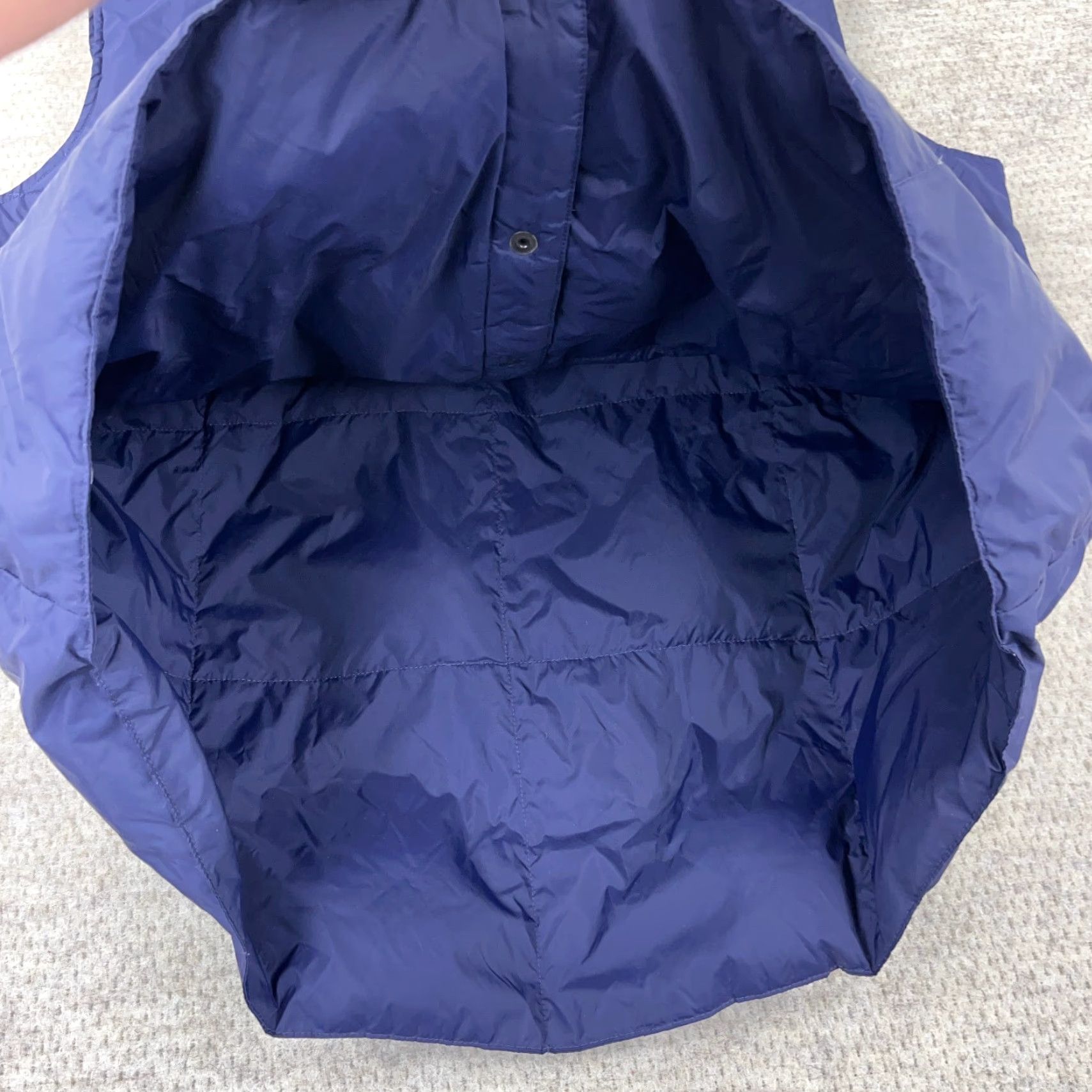 Lands' End Lands' End Puffer Vest Men Large Navy Down Fill VTG Y2K Lightweight Packable Vest Size US L / EU 52-54 / 3 - 7 Thumbnail