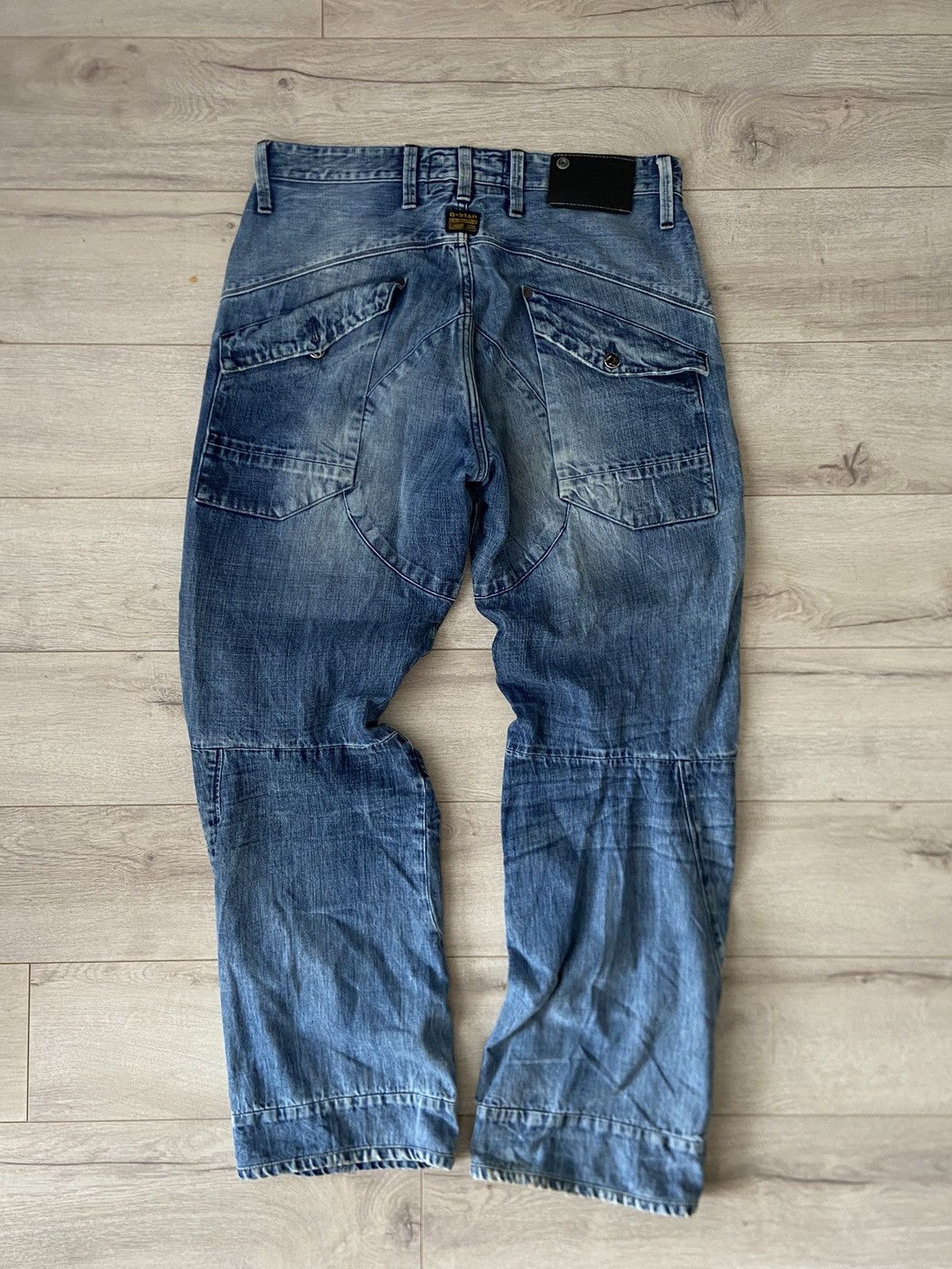 G-Star × Vintage G Star Raw Cargo Pants Denim Jeans Y2K style Size US 33 - 1 Thumbnail