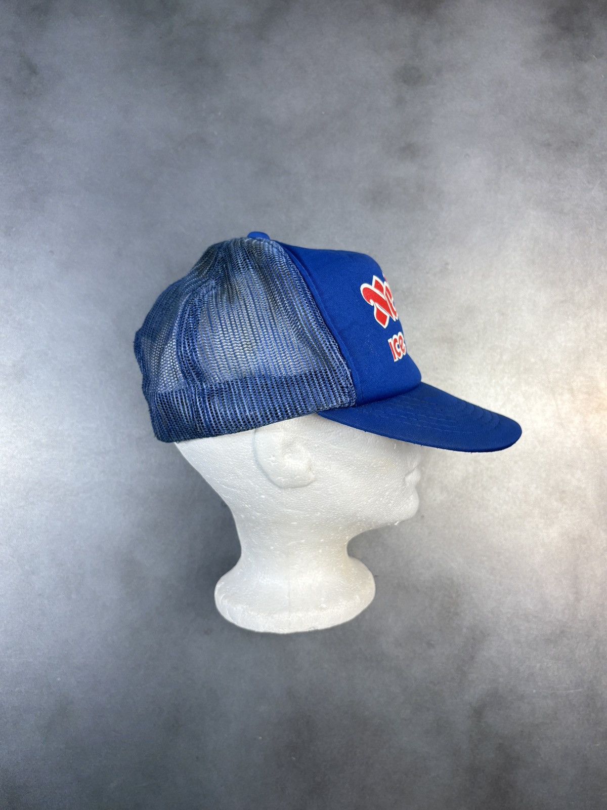 Vintage 1980s Vintage Trucker Hat Nielson Ice Cream Mesh Foam Snapba Size ONE SIZE - 2 Thumbnail