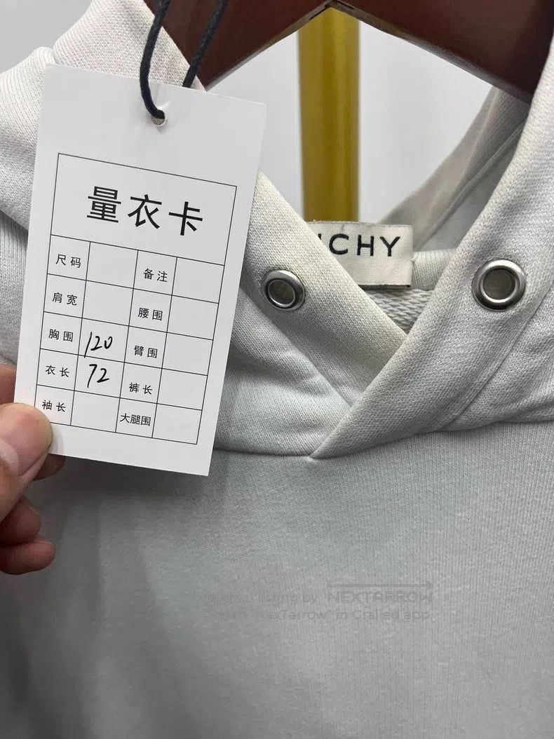 Givenchy Givenchy Hooded Sweatshirt Size US M / EU 48-50 / 2 - 3 Thumbnail