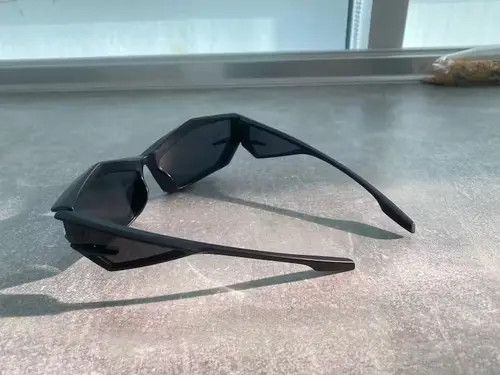 Other Batman Style All Black Sunglasses Size ONE SIZE - 3 Thumbnail