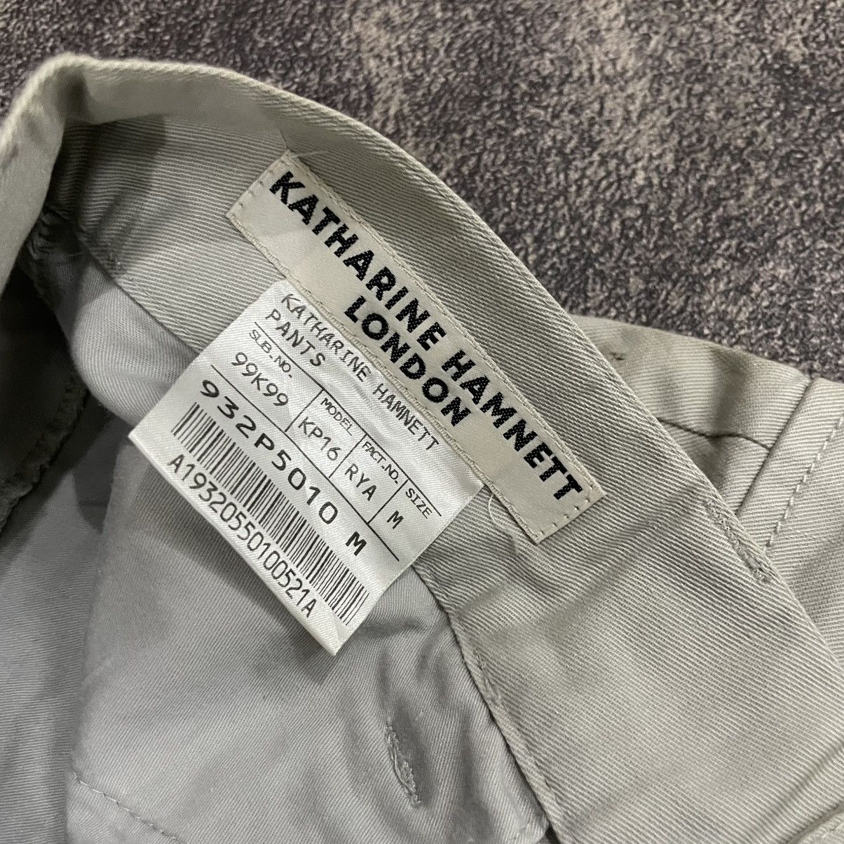 If Six Was Nine × Le Grande Bleu (L.G.B.) × Tornado Mart 90's Katharine hamnett london cargo pants Size US 32 / EU 48 - 5 Thumbnail