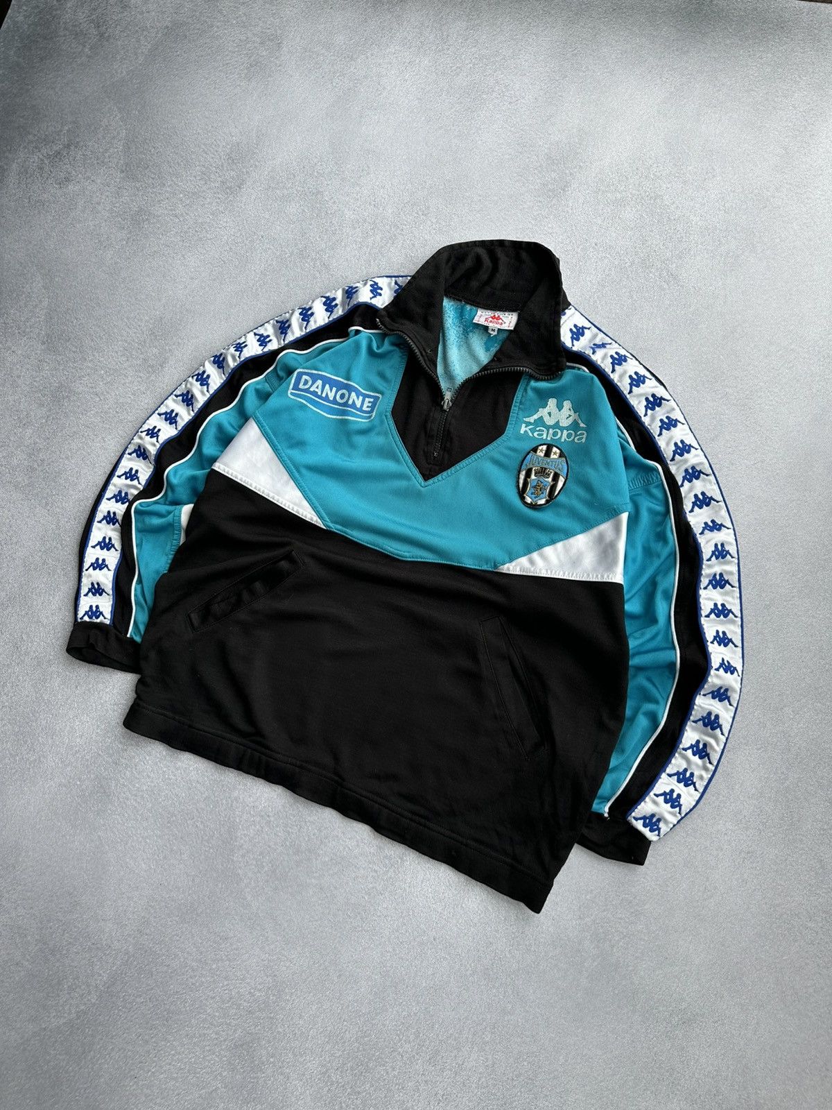 Kappa Vintage Kappa Juventus Danone 1992/93 Football Track Jacket Size US M / EU 48-50 / 2 - 5 Thumbnail