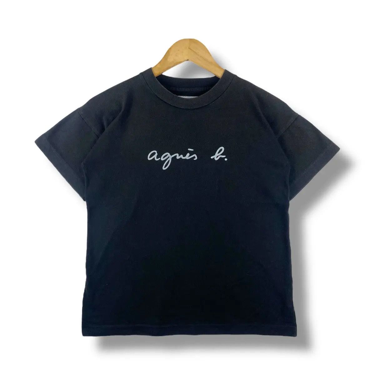 agnes b. Vintage AGNES B. Enfant Spell Out Women Tops Tee Shirt Size XL / US 12-14 / IT 48-50 - 1 Thumbnail
