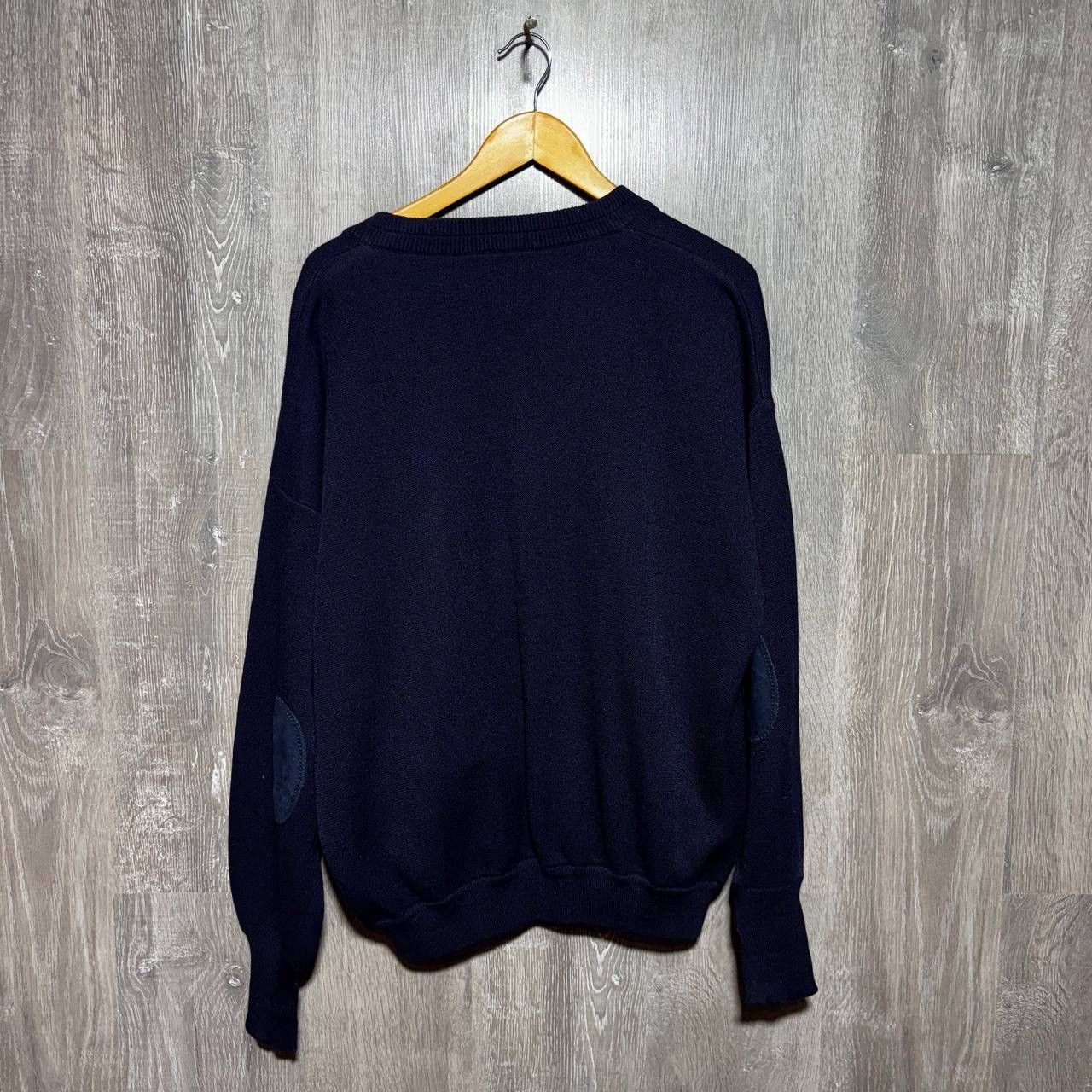 Lacoste Vintage Lacoste Wool Cardigan Knit Sweater Preppy Logo 🐊 Size US L / EU 52-54 / 3 - 6 Thumbnail