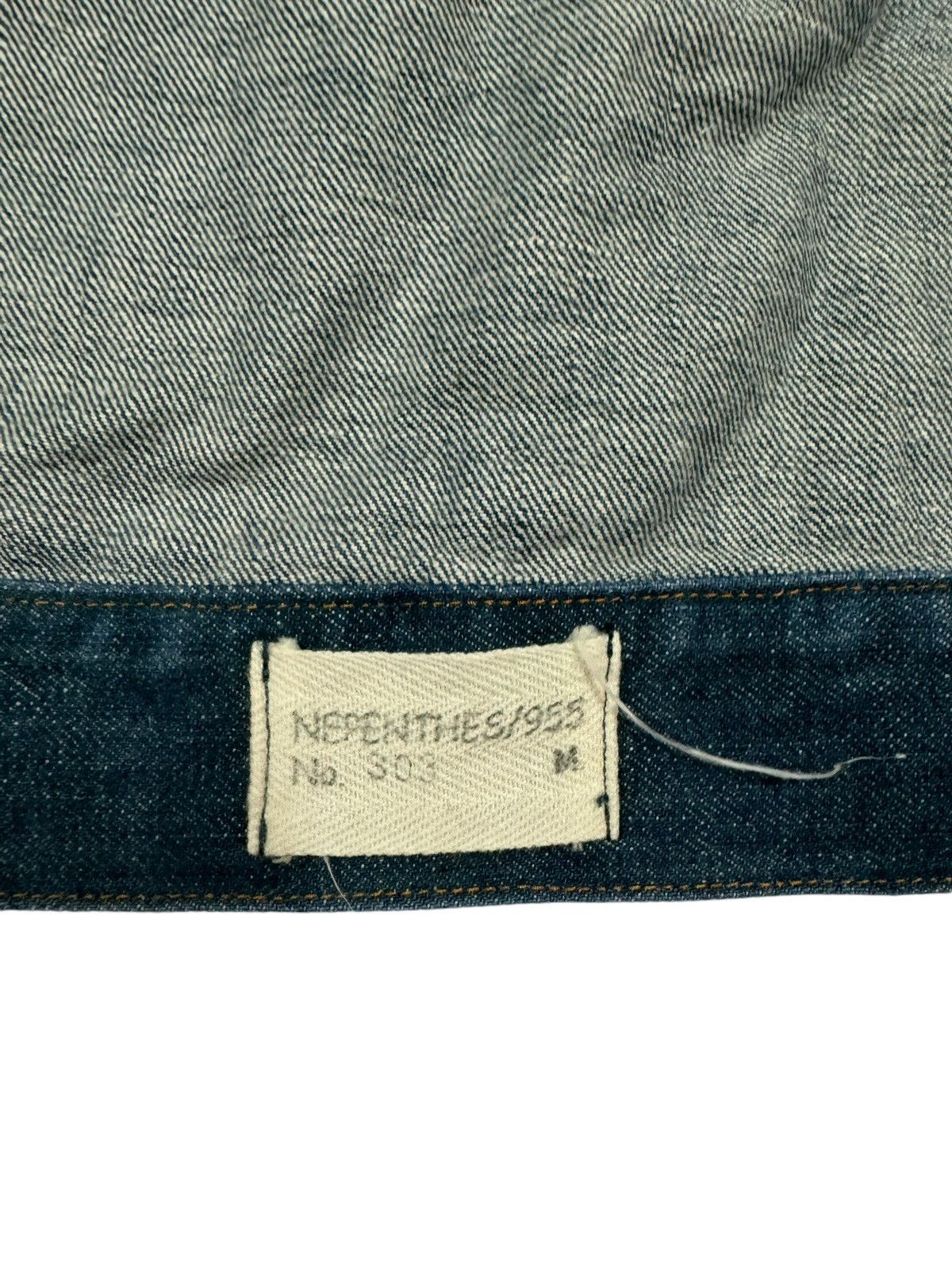 Needles × Nepenthes Vtg🔥Nepenthes Type-1 Trucker Sunfaded With Patina Jacket Size US L / EU 52-54 / 3 - 16 Thumbnail