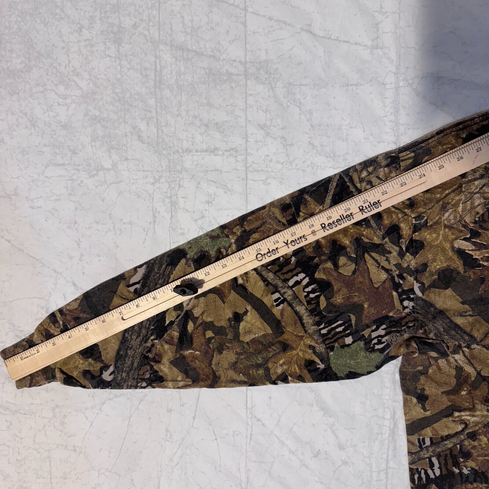 Jerzees Vintage Jerzees Outdoor Mossy Oak Camo Long Sleeve Tshirt - Size US XXL / EU 58 / 5 - 6 Thumbnail