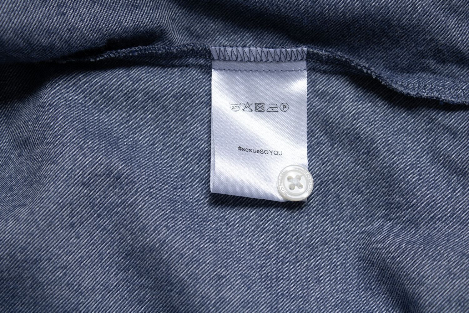Other Sosue, blue oversized shirt with batt sleeves Size ONE SIZE - 6 Thumbnail