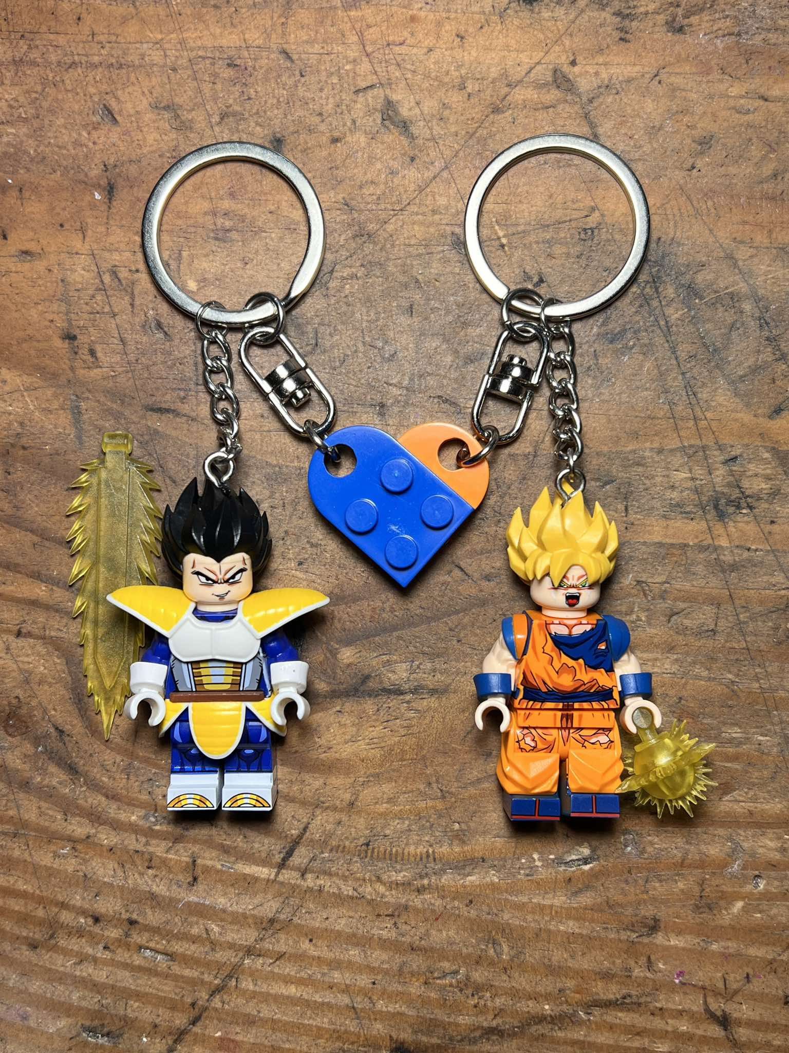 Other Dragon Ball Z Goku Vegeta anime minifigure keychain Size ONE SIZE - 5 Thumbnail