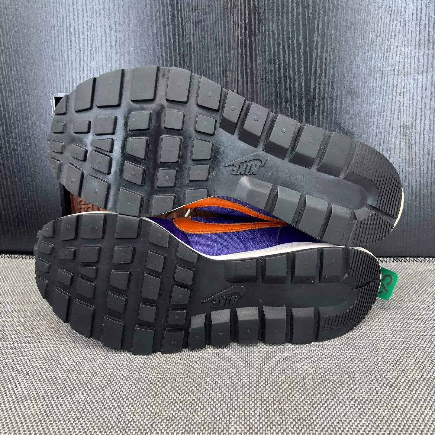 Sacai sacai vaporwaffle Purple Gold 45 Like New With Box Size US 12 / EU 45 - 6 Thumbnail
