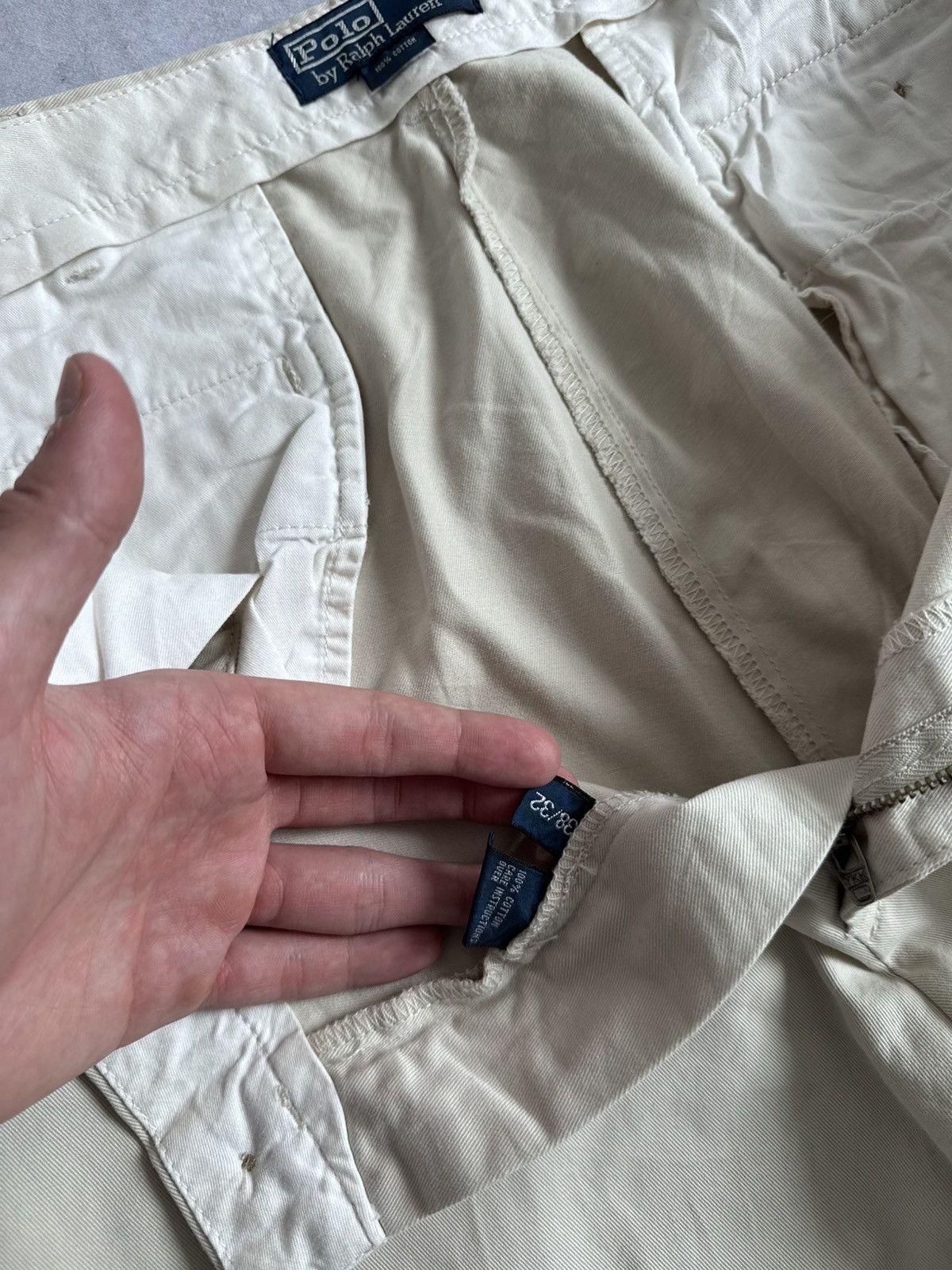 Polo Ralph Lauren Vintage Polo Ralph Lauren Cotton Seersucker Striped Pants Size US 38 / EU 54 - 8 Thumbnail
