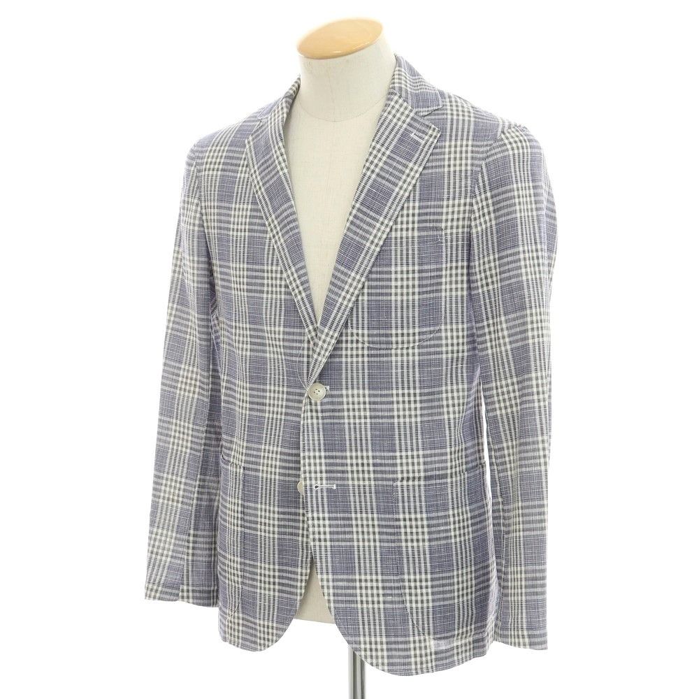 Other Giannetto Cotton Check Casual Jacket Cotton Outerwear DUTY FREE for USA
