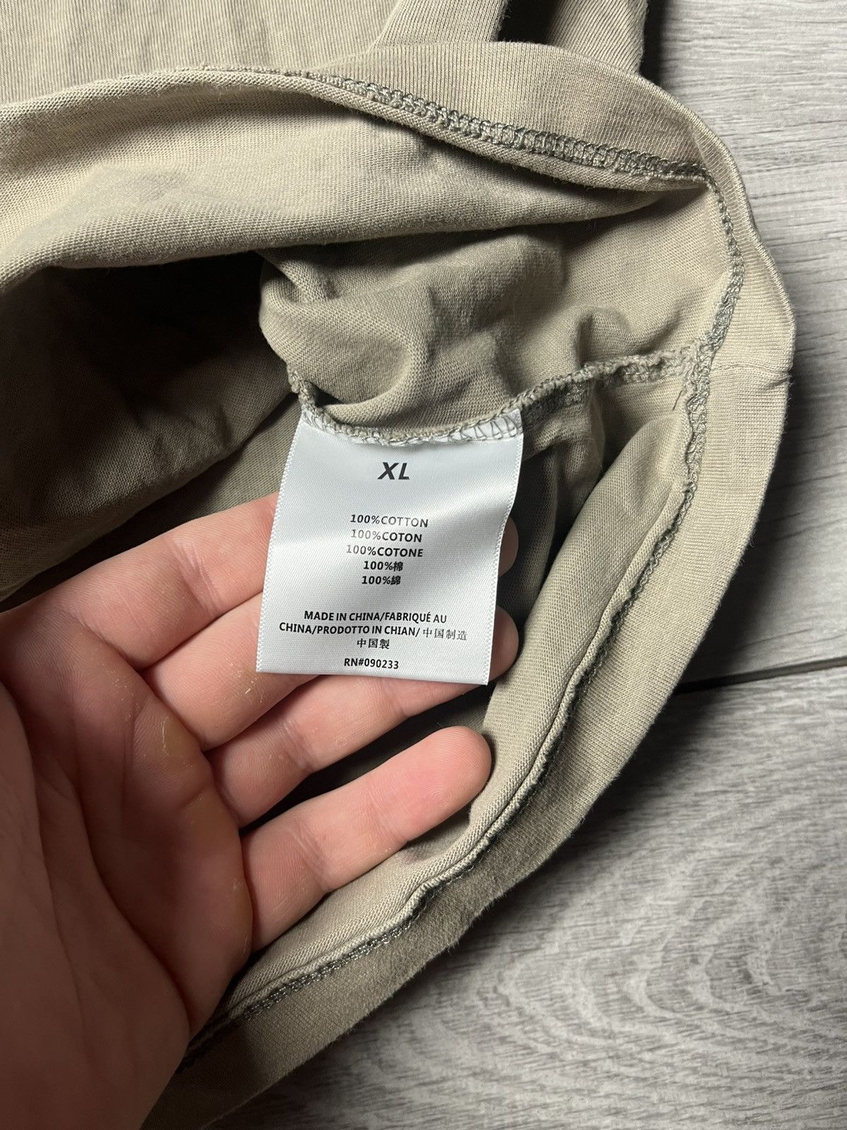 Essentials Essentials Fear Of God tshirt size XLarge Size US XL / EU 56 / 4 - 6 Thumbnail