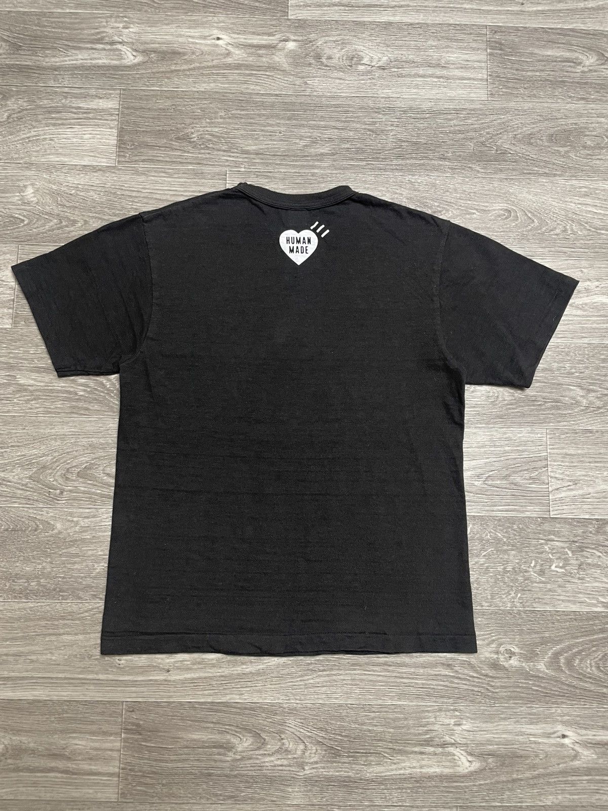 Human Made Human Made Heart Logo T-Shirt Black/Yellow Made In Japan Size US M / EU 48-50 / 2 - 16 Thumbnail