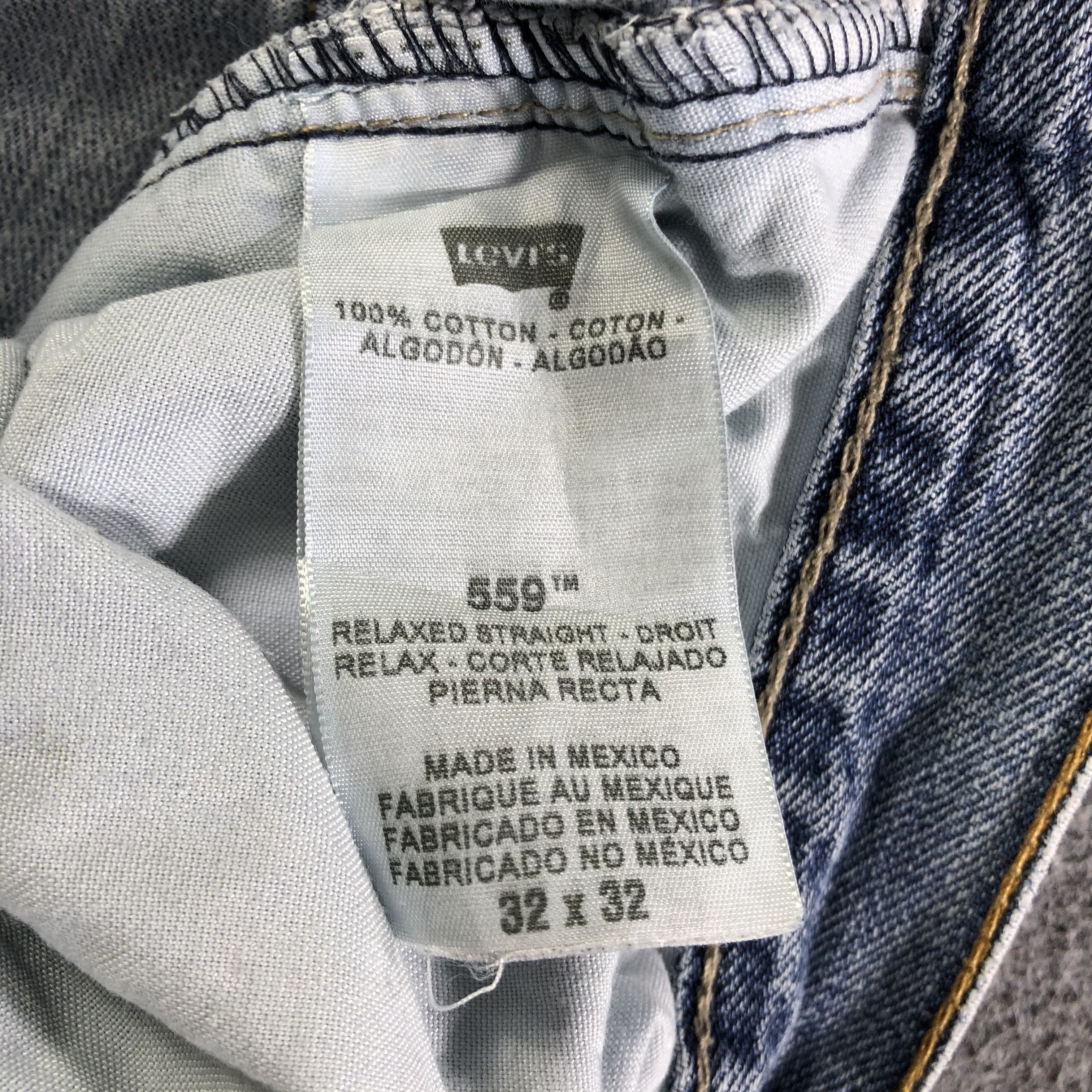 Levi's Vintage Levis 559 Jeans-J4457 Size US 34 / EU 50 - 12 Thumbnail