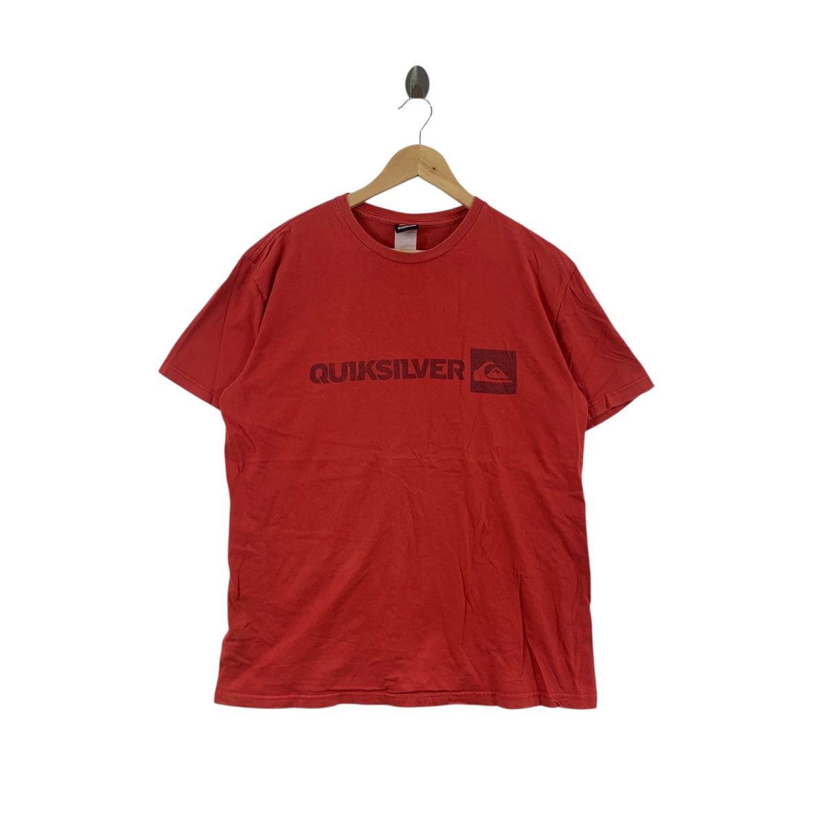 Quiksilver Vintage QUIKSILVER SURFING Surf Box Logo Tee Shirt Top Size US M / EU 48-50 / 2 - 1 Thumbnail