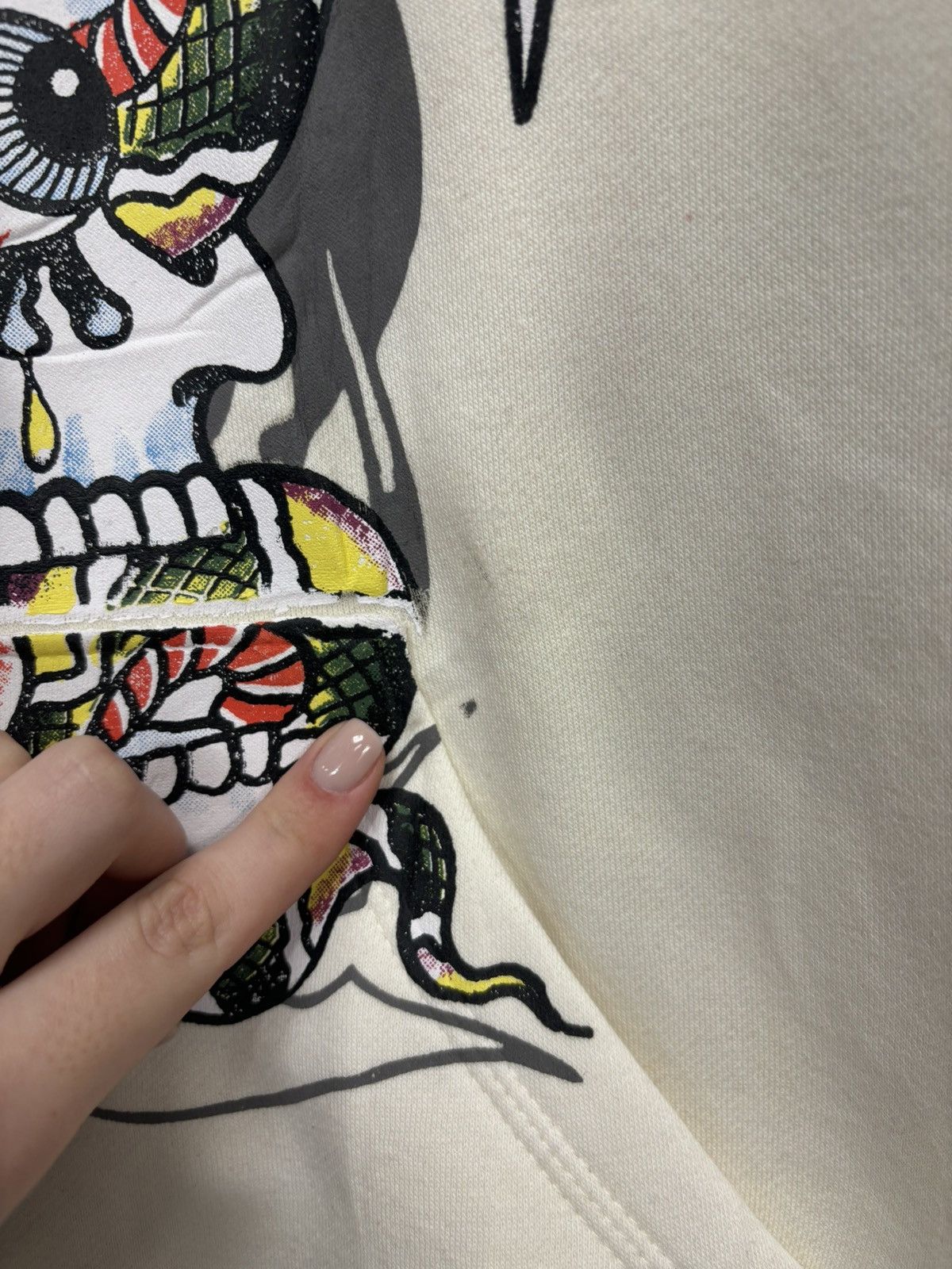 Ed Hardy Ed Hardy Tattoo Skull Eagle Logo NEW Hype Y2K Hoodie Size US M / EU 48-50 / 2 - 8 Thumbnail