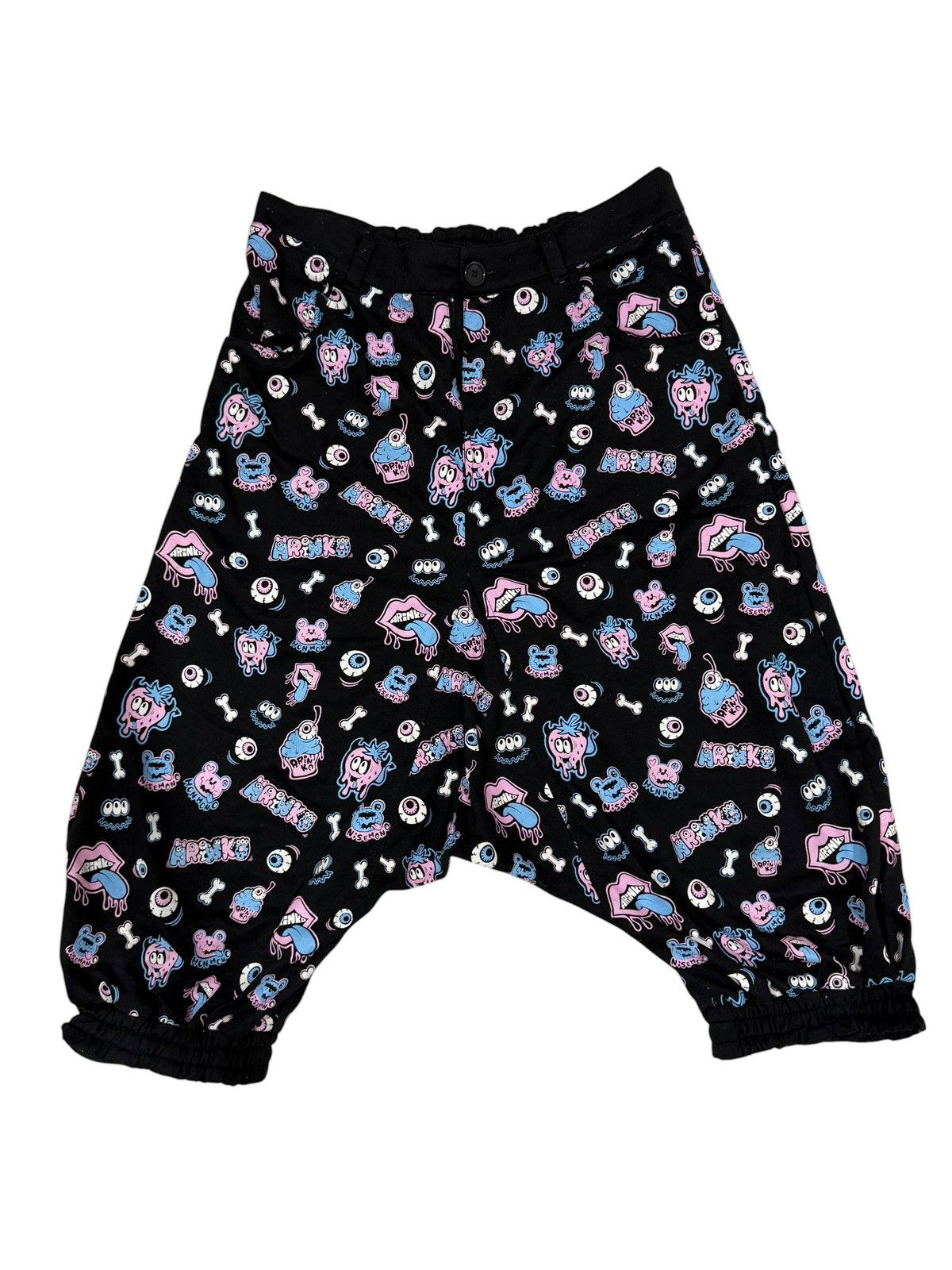 Seditionaries JAPANESE BRAND ARINKO CHANPULU HAREM PANTS OVER PRINT Size US 32 / EU 48 - 1 Thumbnail