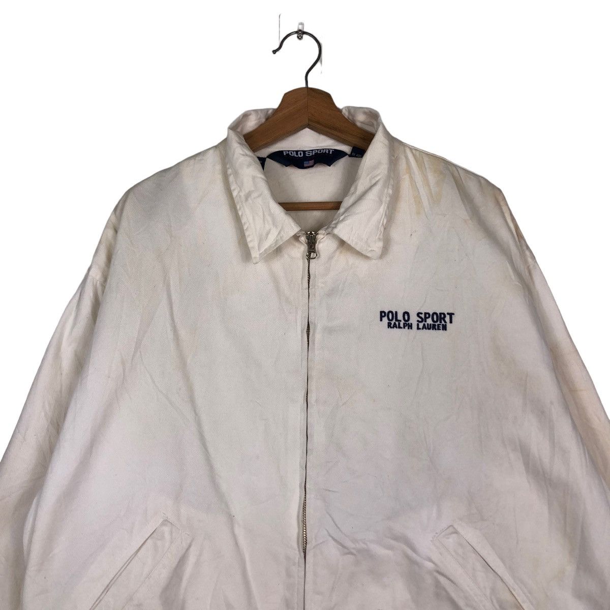 Japanese Brand × Ralph Lauren Sport × Vintage 📌VINTAGE POLO SPORT RALPH LAUREN ZIPPER BOMBER JACKET Size US XL / EU 56 / 4 - 4 Thumbnail