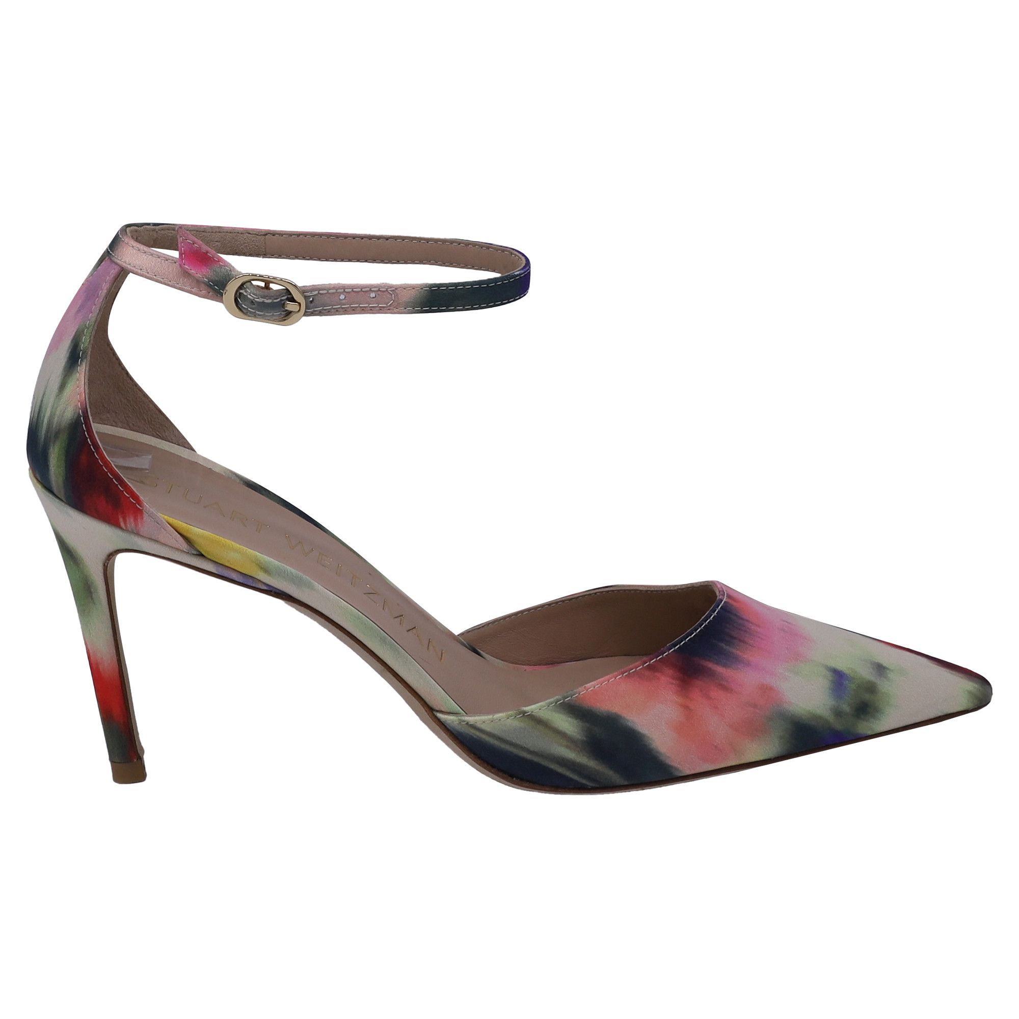 Stuart Weitzman Stuart Weitzman Stuart 85 Strap Pumps Watercolor in Multicol Size US 8.5 / IT 38.5 - 1 Thumbnail