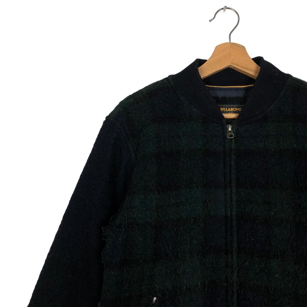 Japanese Brand 🔥90’s Vintage Bomber Jacket Billabong Tartan Design Checked Size US M / EU 48-50 / 2 - 6 Thumbnail