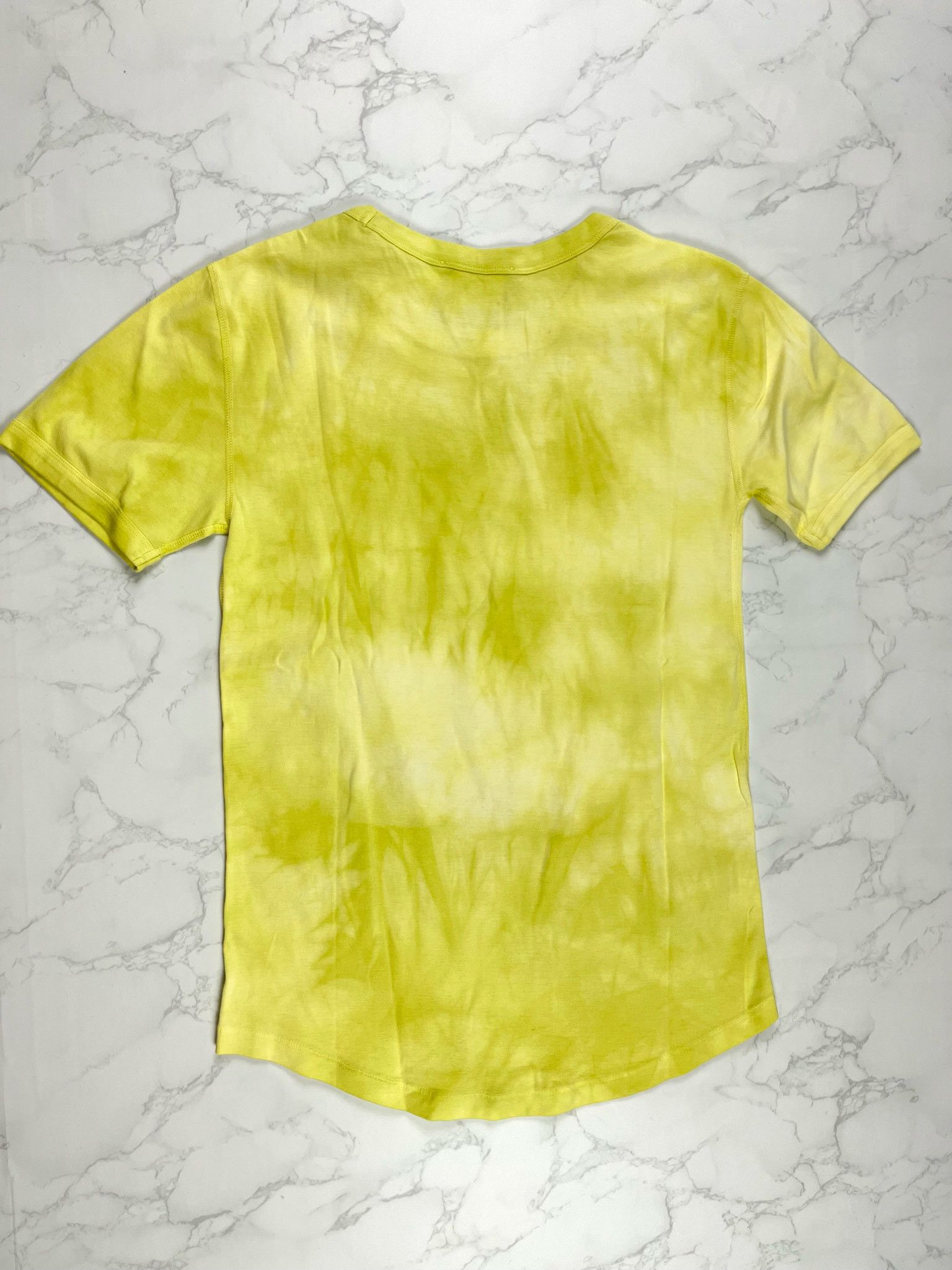 Helmut Lang 🔥75% OFF🔥 [SALE] Helmut Lang Tie Dye Monogram Yellow Tee Size US S / EU 44-46 / 1 - 11 Thumbnail