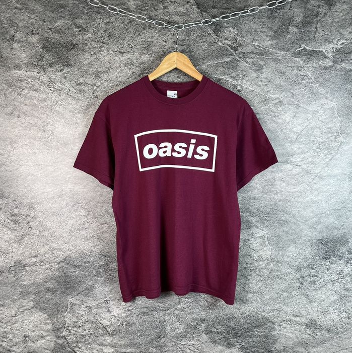 Vintage Oasis 00s Vintage Classic Logo Band T-Shirt | Grailed