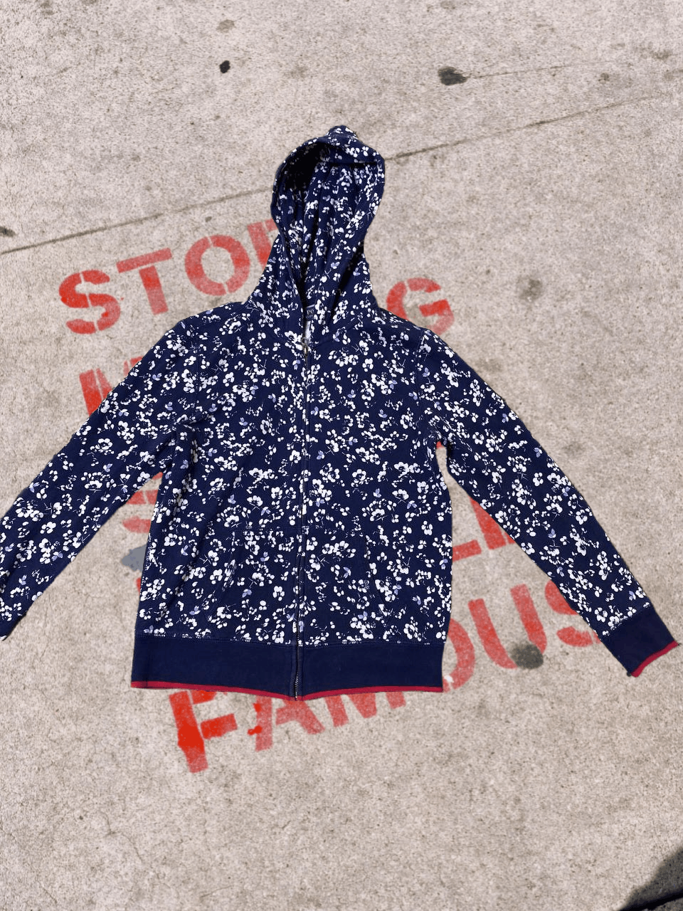 Polo Ralph Lauren XL (16) Y2K Vintage Abercrombie Distressed Hoodie Size US XXS / EU 40 - 1 Thumbnail