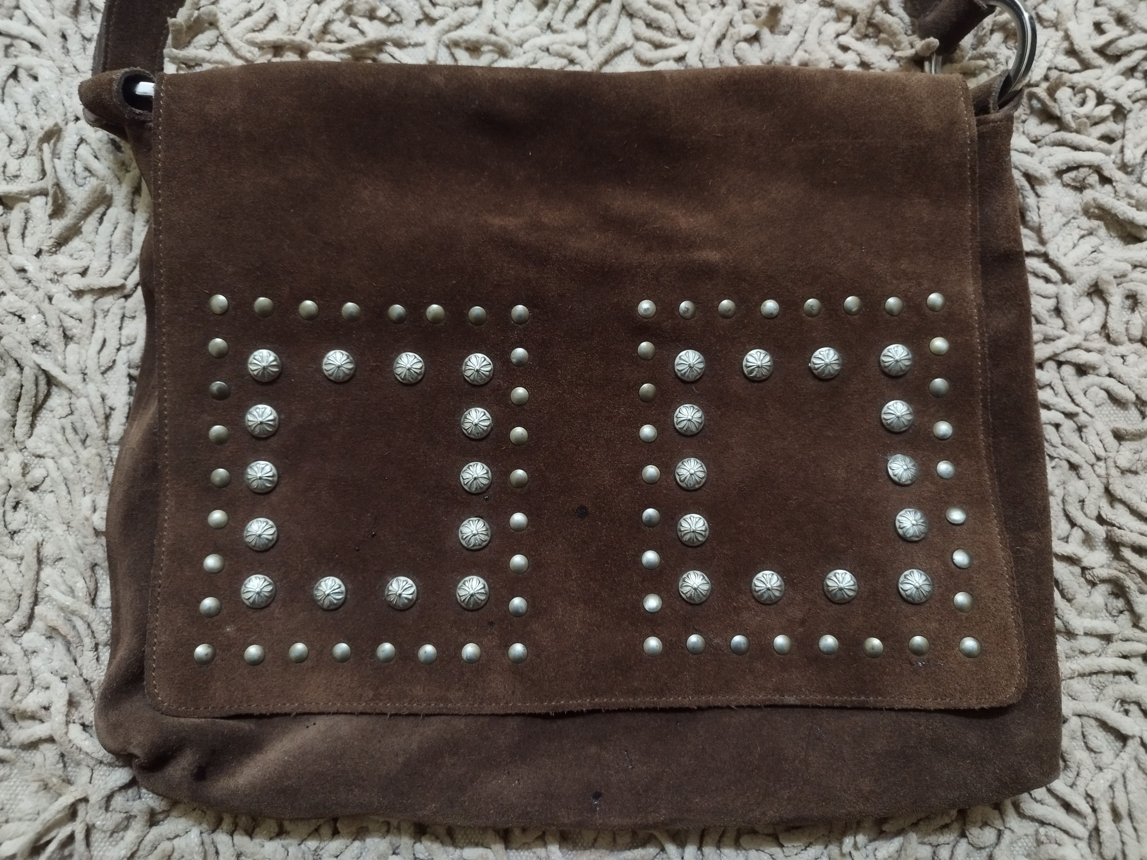 Genuine Leather Sick💥Stuted soft leather Made In Italy Size ONE SIZE - 2 Thumbnail