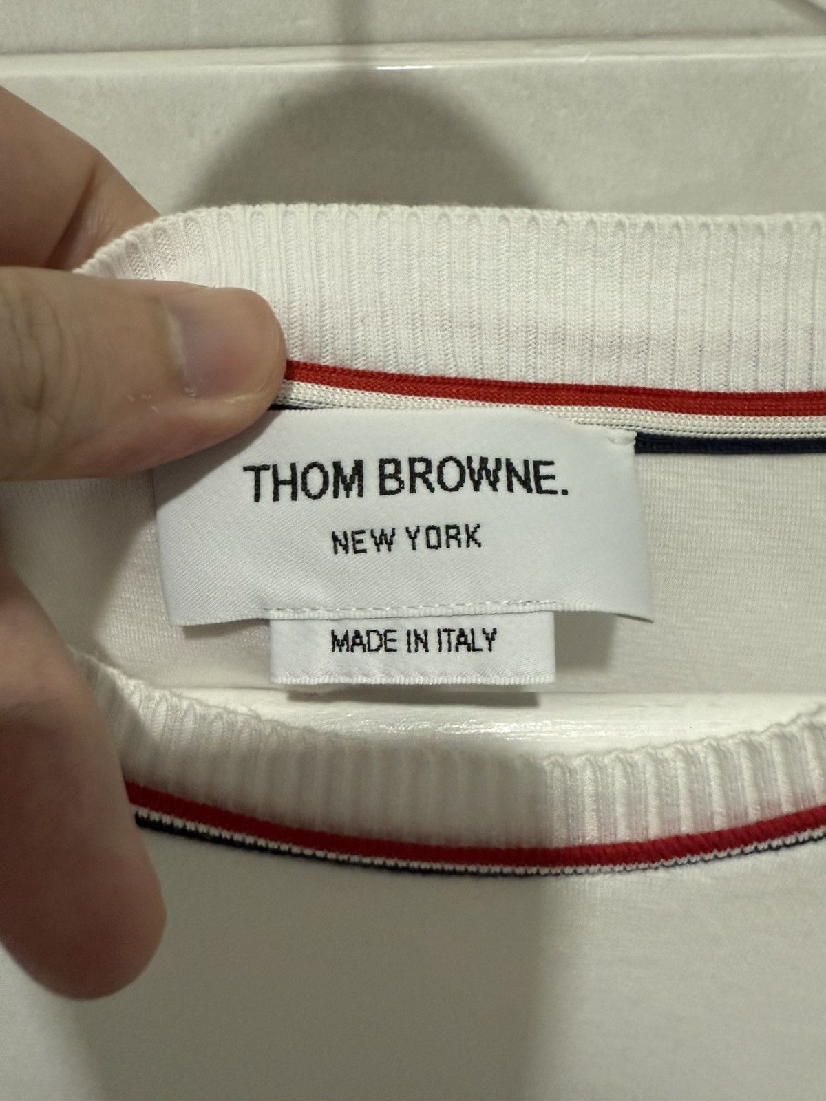 Thom Browne Stripe T Shirt Size US XL / EU 56 / 4 - 5 Thumbnail